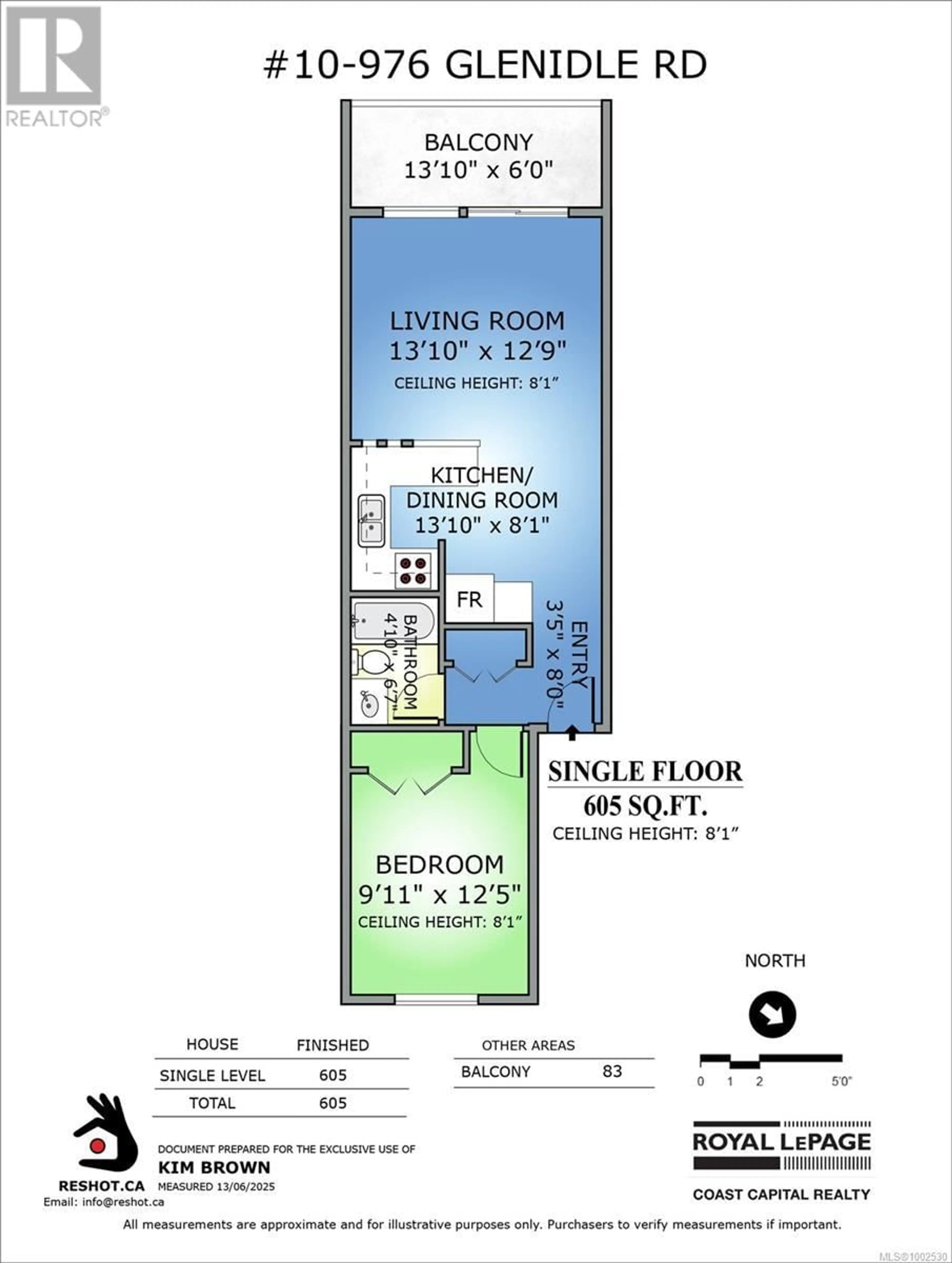 Floor plan for 10 - 1976 GLENIDLE ROAD, Sooke British Columbia V9Z0B1