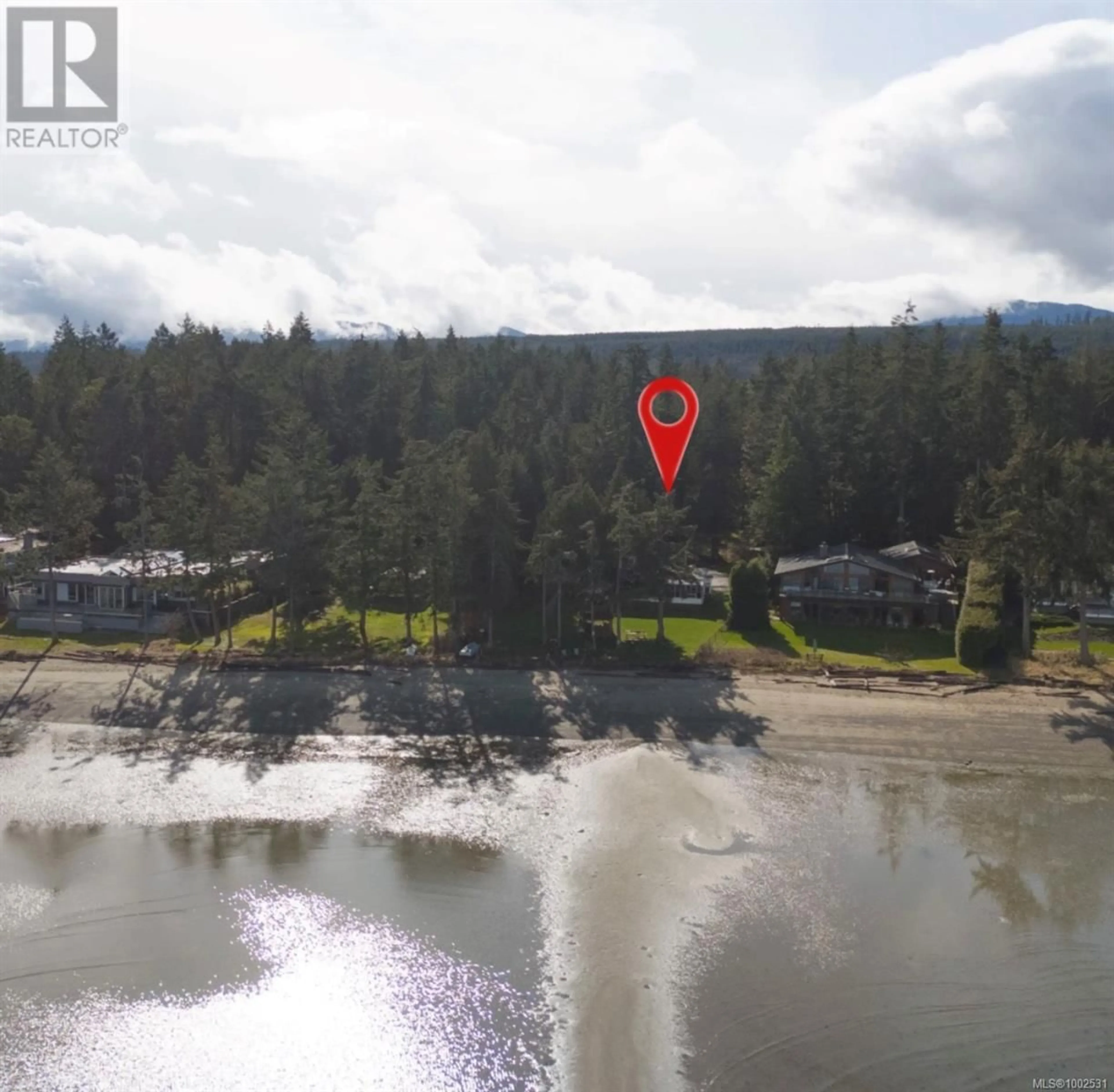A pic from outside/outdoor area/front of a property/back of a property/a pic from drone, water/lake/river/ocean view for 1552 TERRIEN ROAD, Nanoose Bay British Columbia V9P9C3