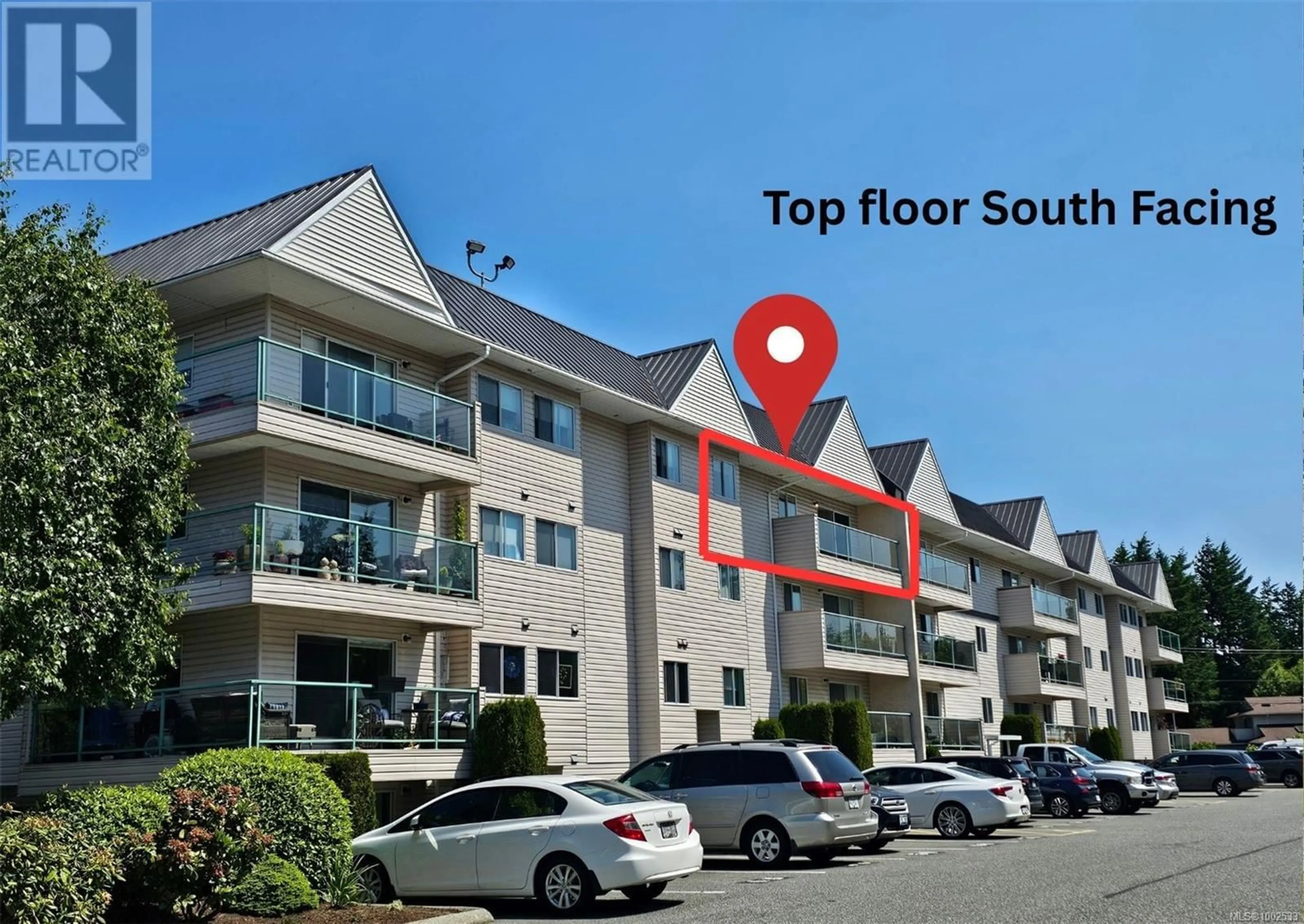 A pic from outside/outdoor area/front of a property/back of a property/a pic from drone, building for 424 - 6711 DOVER ROAD, Nanaimo British Columbia V9V1L9
