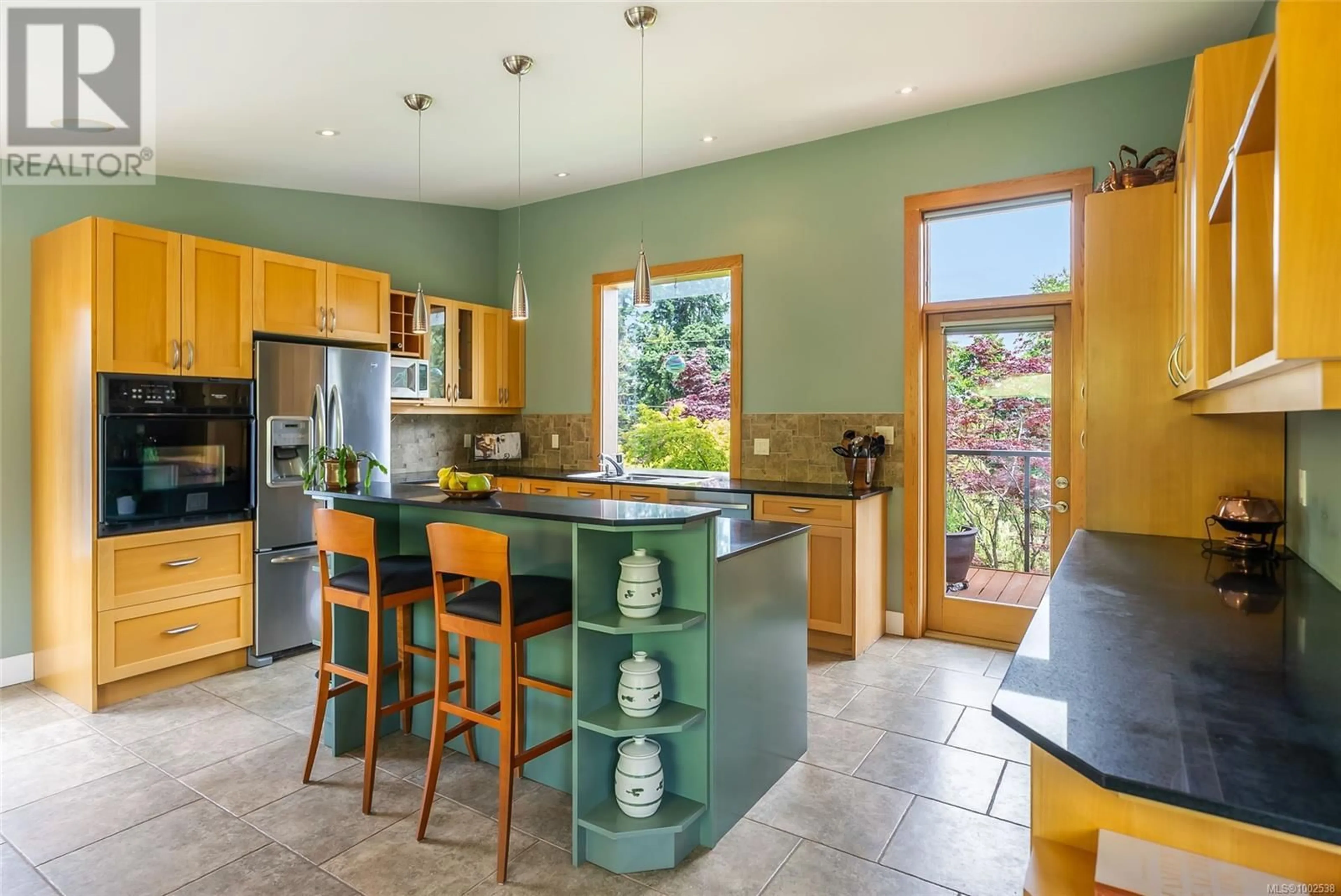 Open concept kitchen, ceramic/tile floor for 1545 MADRONA DRIVE, Nanoose Bay British Columbia V9P9C9
