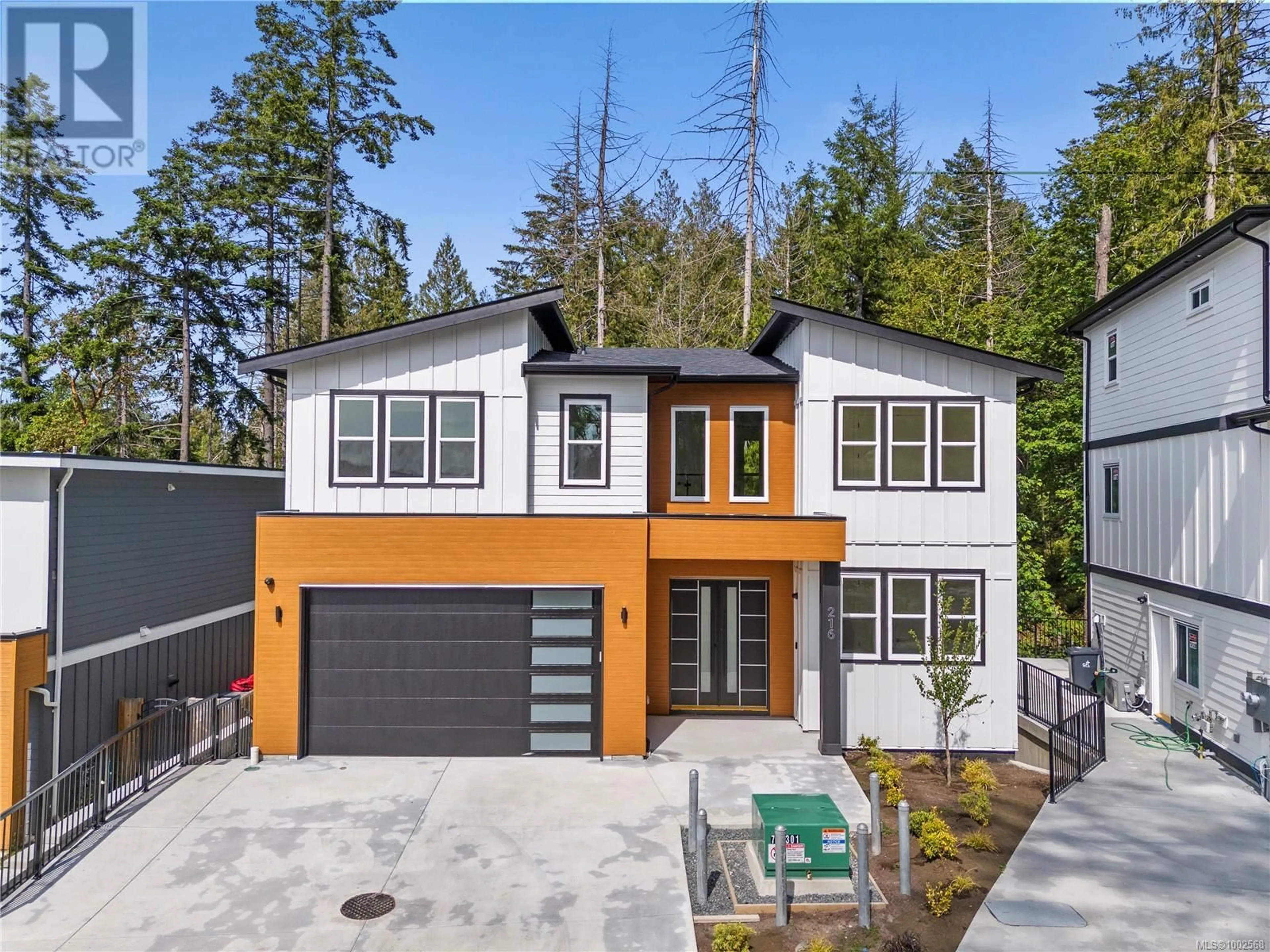 Home with brick exterior material, street for 216 LONE OAK PLACE, Langford British Columbia V9B5N2