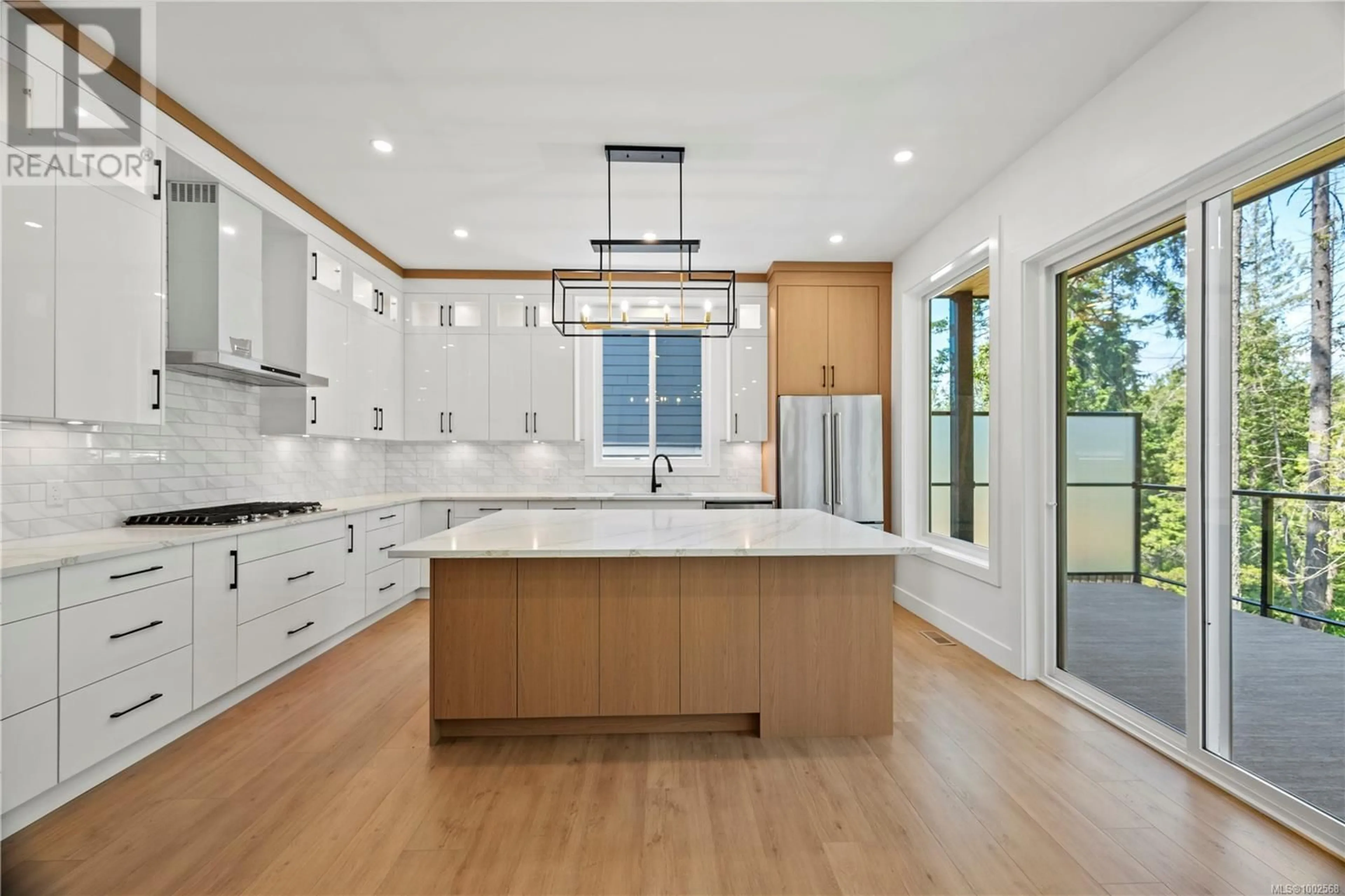 Open concept kitchen, ceramic/tile floor for 216 LONE OAK PLACE, Langford British Columbia V9B5N2