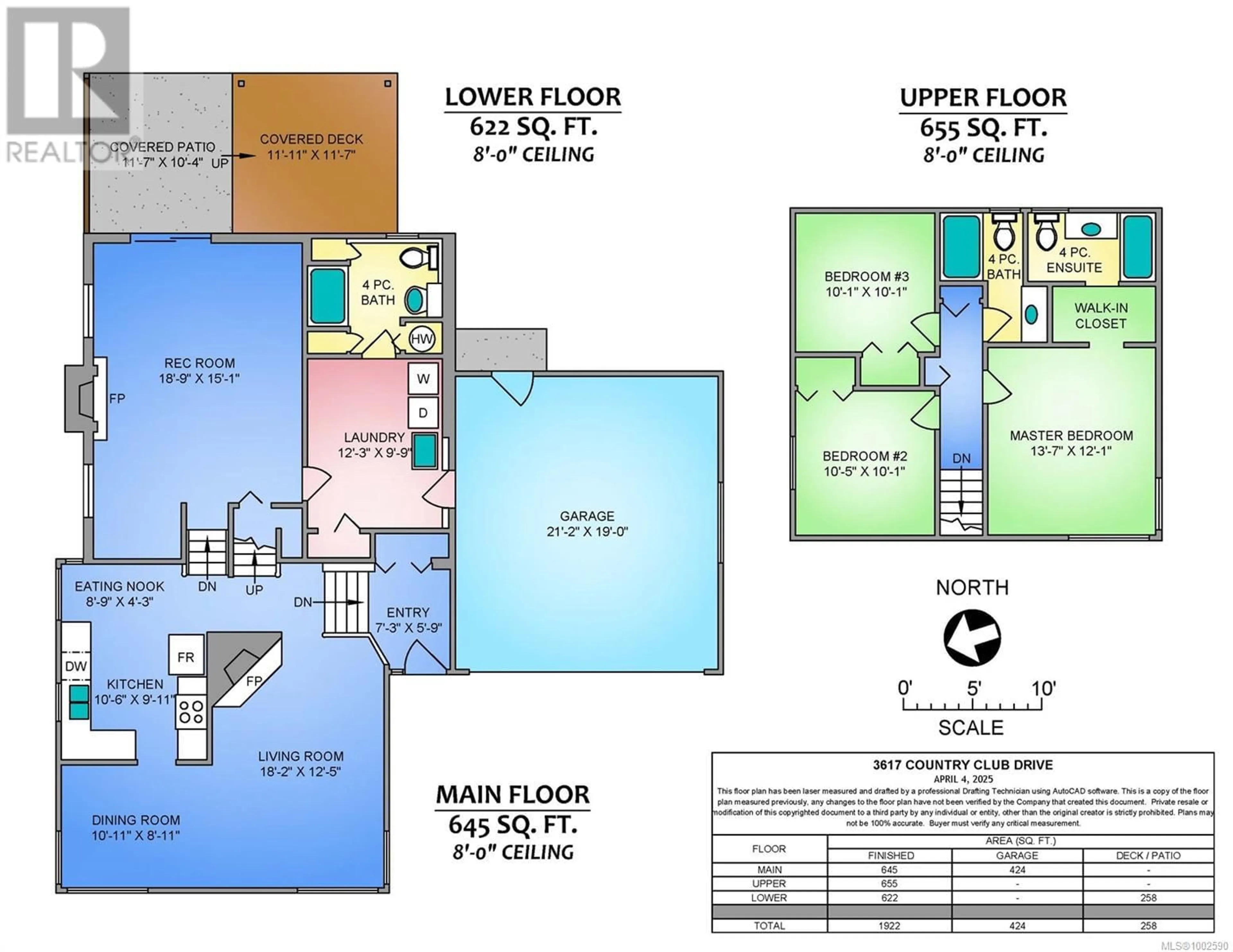 Floor plan for 3617 COUNTRY CLUB DRIVE, Nanaimo British Columbia V9T1T8