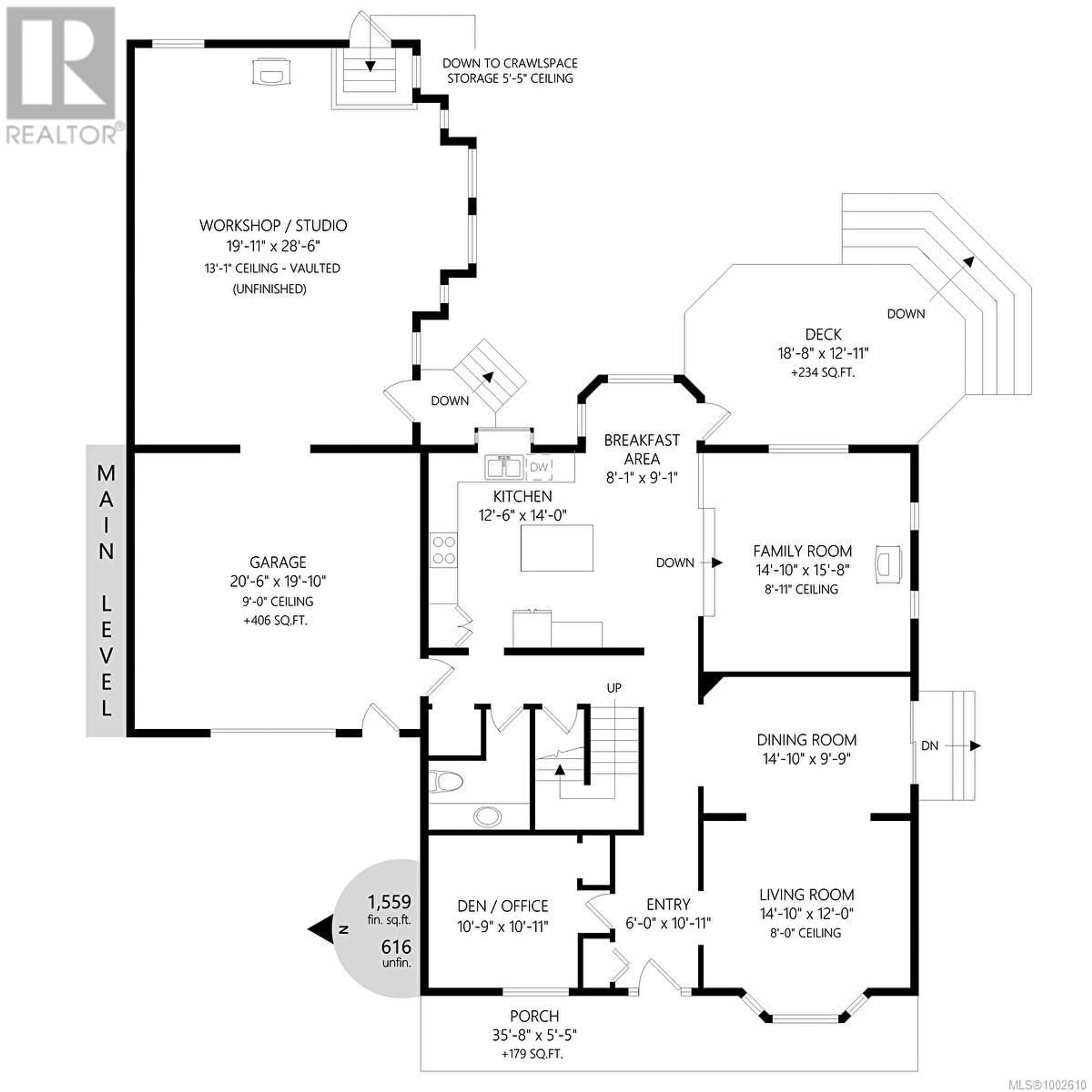 Floor plan for 2050 BEL OAK DRIVE, Nanoose Bay British Columbia V9P9E9