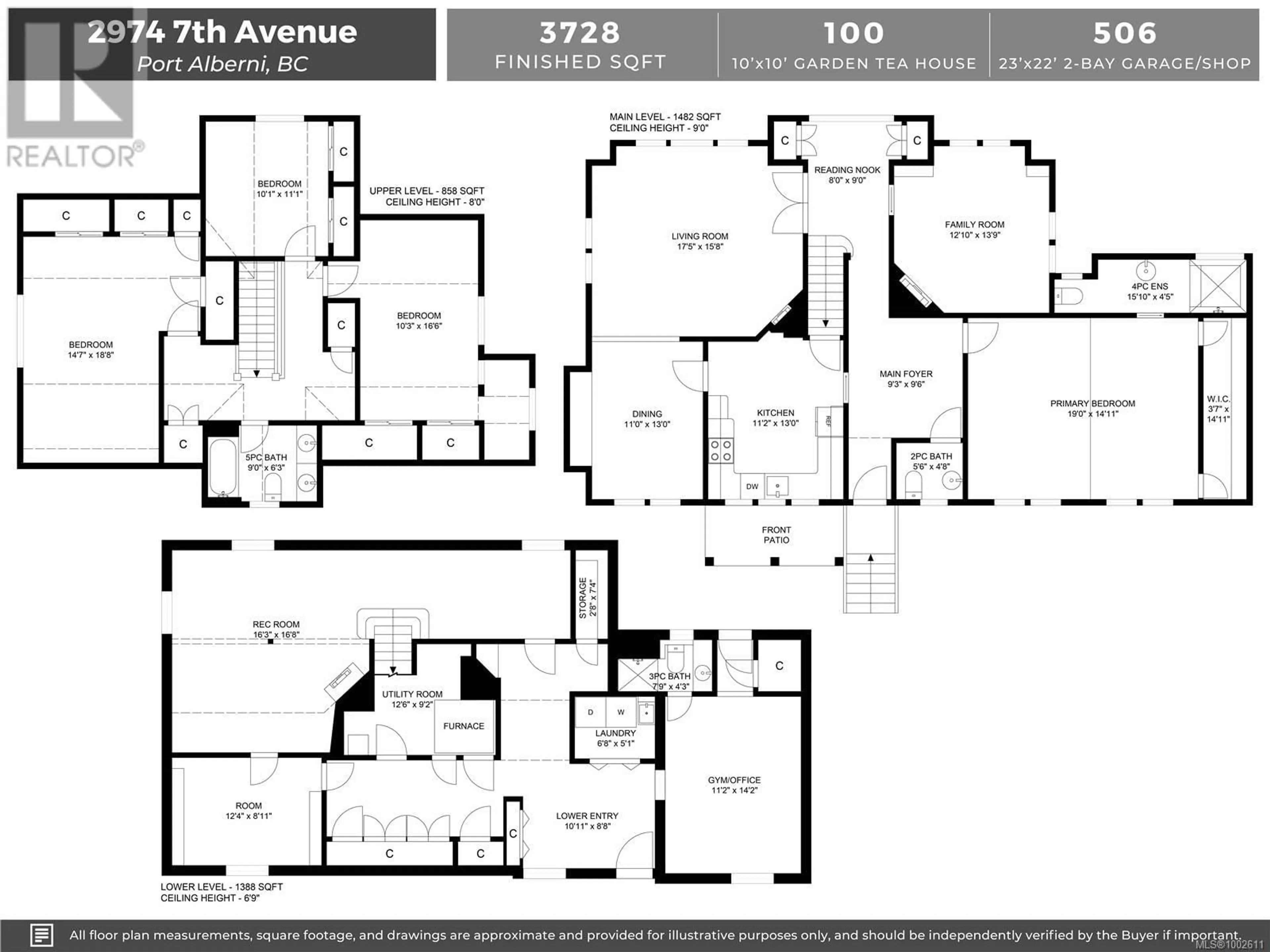 Floor plan for 2974 7TH AVENUE, Port Alberni British Columbia V9Y2J4