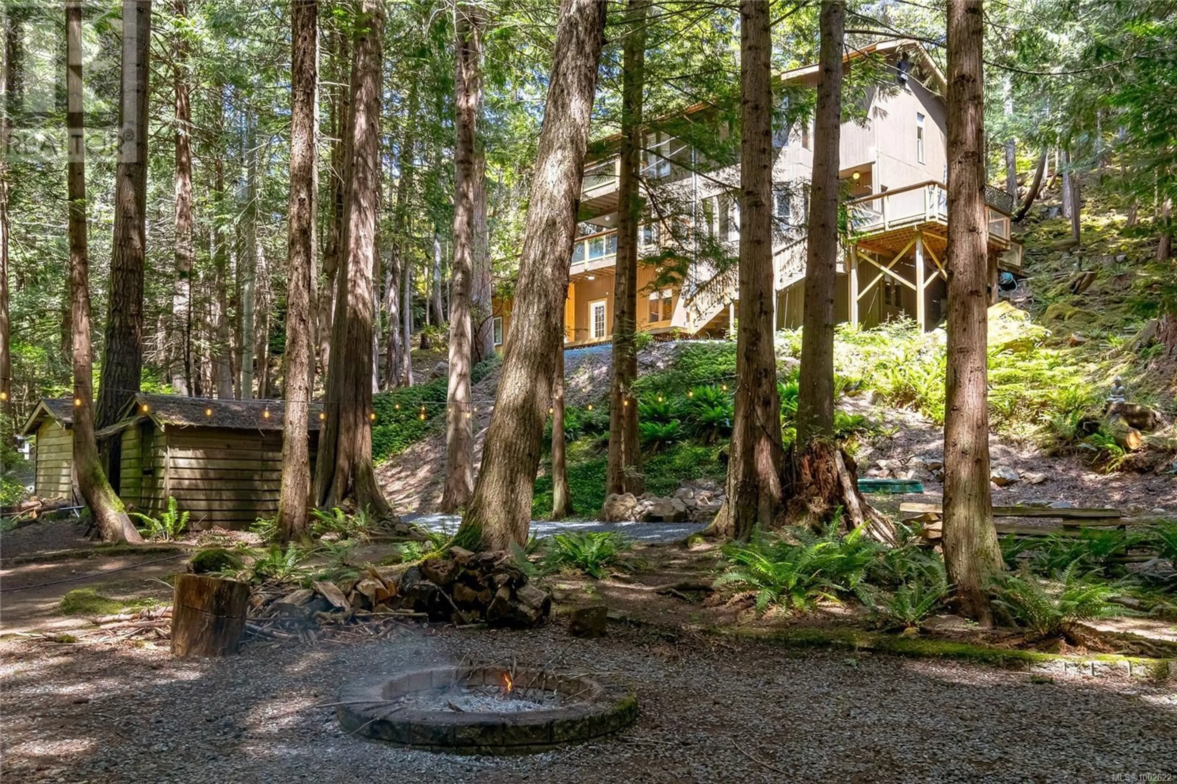 Patio, forest/trees view for 1078 BROOKVIEW DRIVE, Metchosin British Columbia V9C3X6