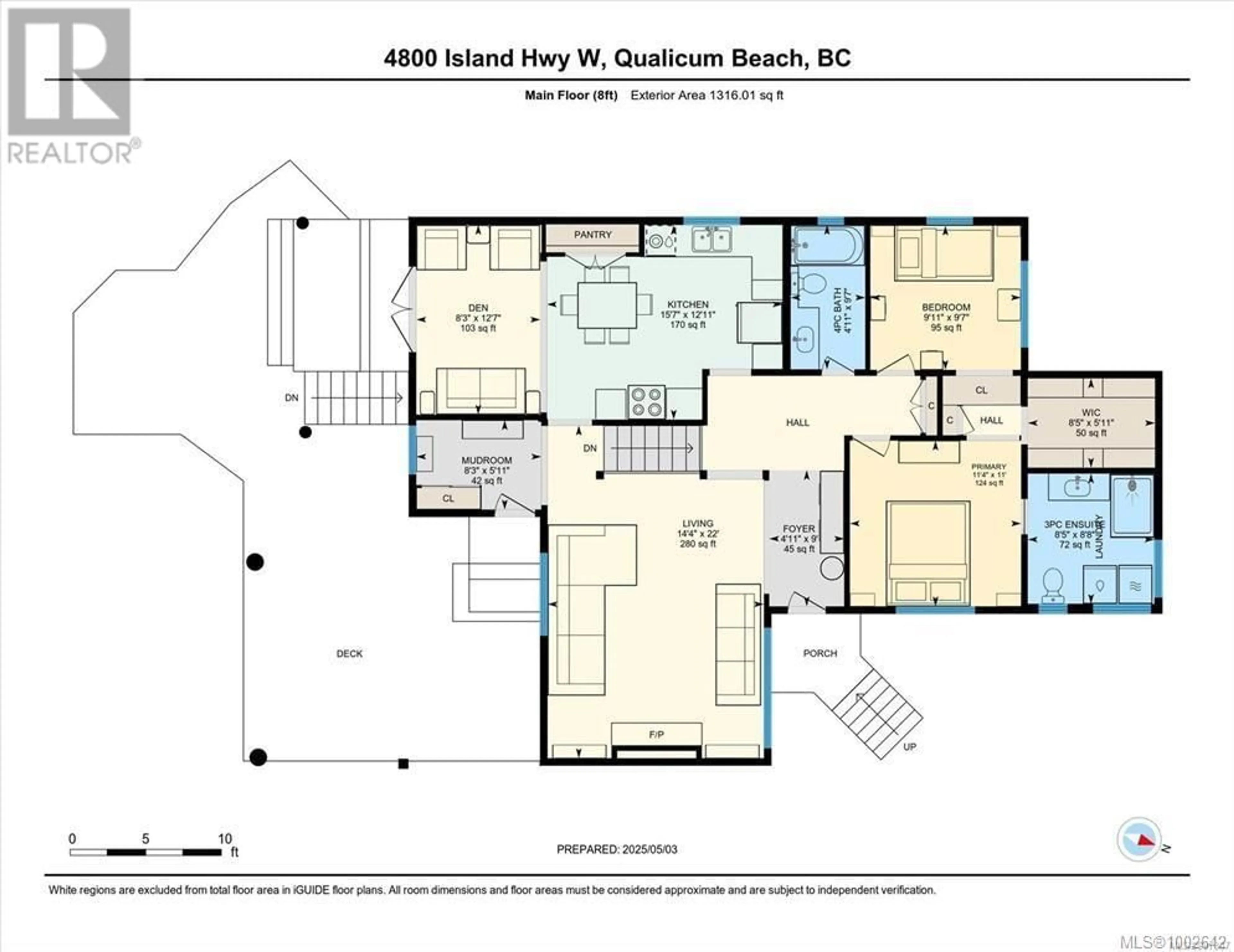 Floor plan for 4800 ISLAND HIGHWAY WEST, Qualicum Beach British Columbia V9K1Y9