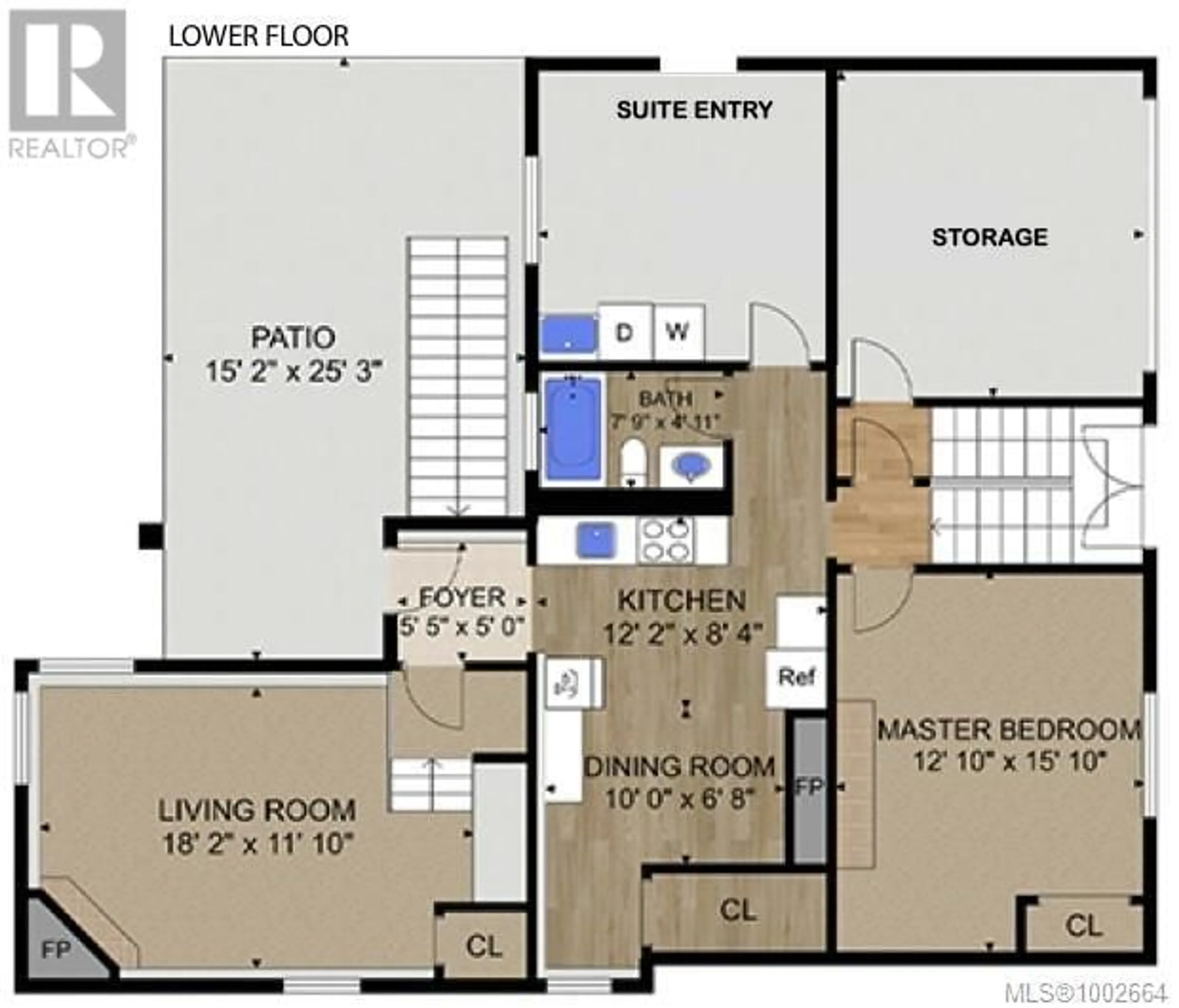 Floor plan for 1135 SUMMIT AVENUE, Victoria British Columbia V8T2P8