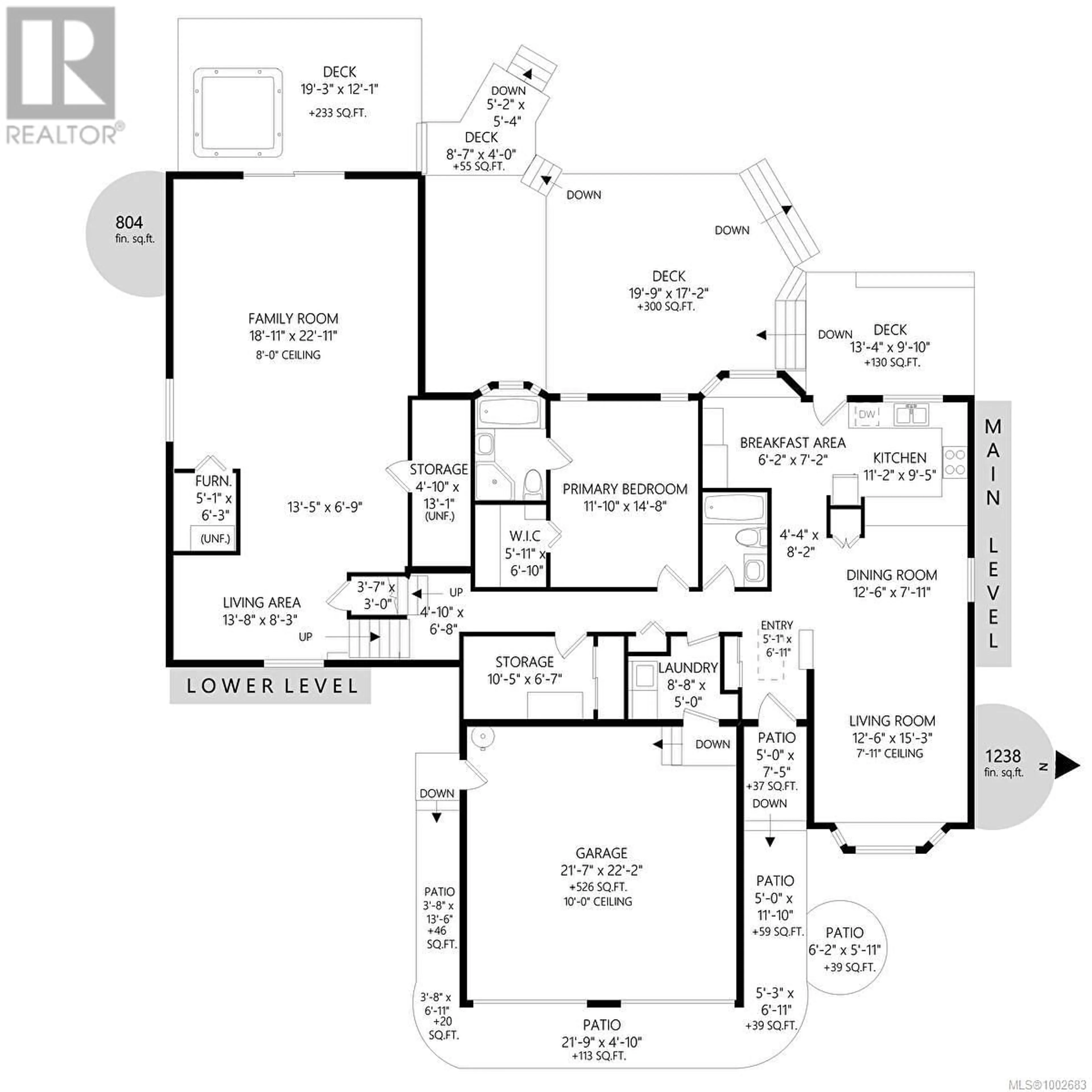 Floor plan for 2201 SHERRITT DRIVE, Nanoose Bay British Columbia V9P9E9