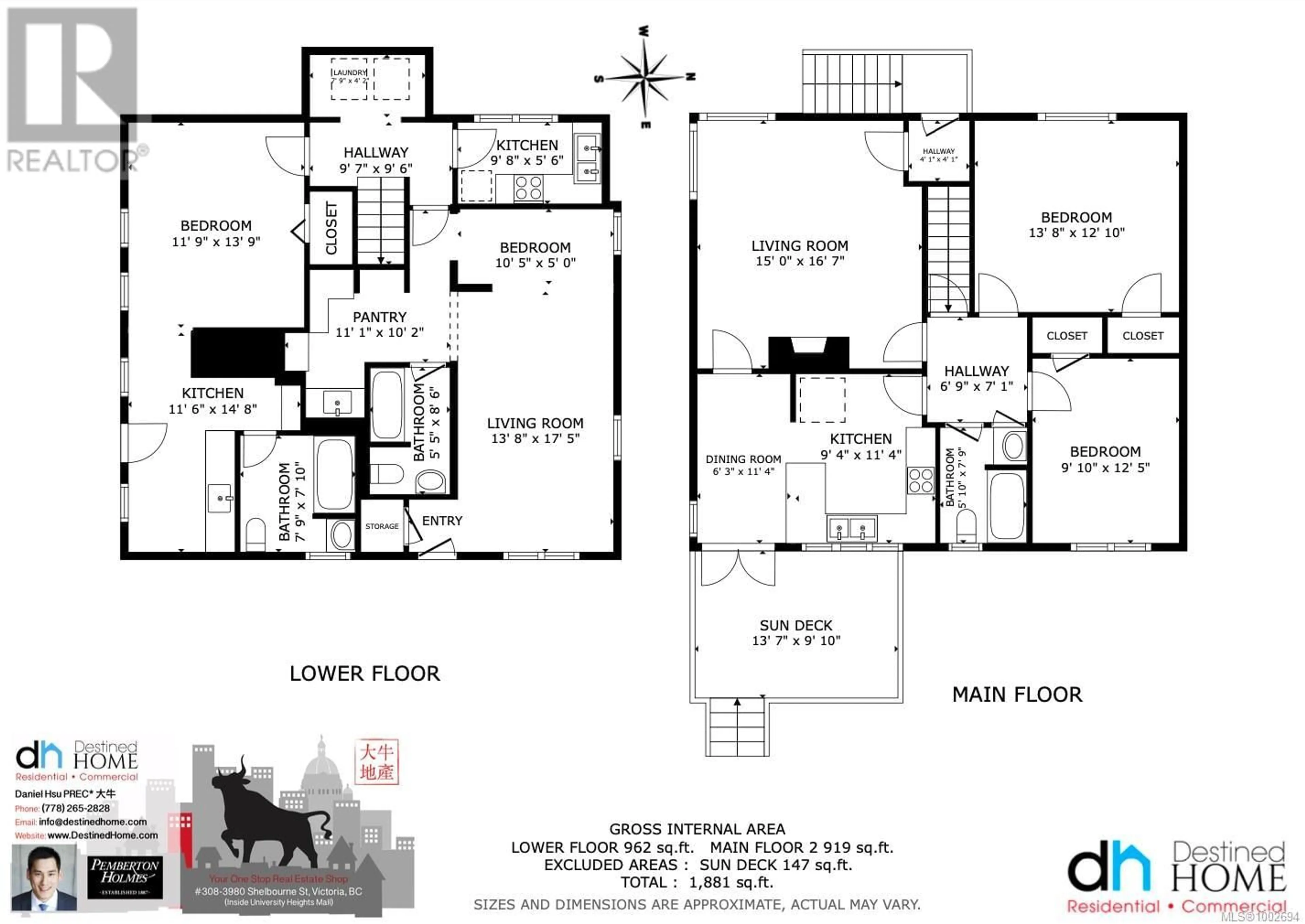 Floor plan for 2139 FOUL BAY ROAD, Oak Bay British Columbia V8R5B1