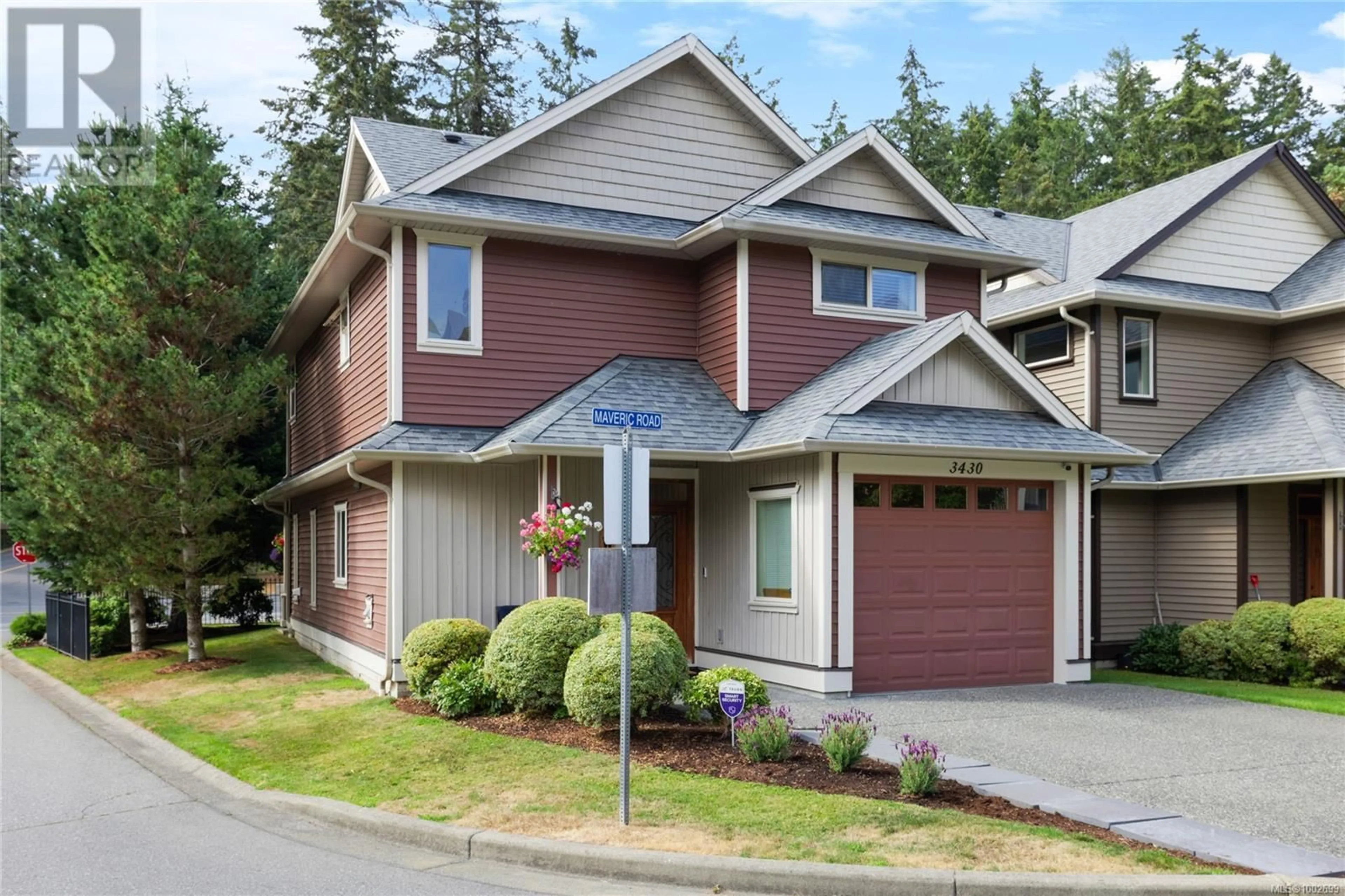 Home with vinyl exterior material, street for 3430 MAVERIC ROAD, Nanaimo British Columbia V9T0C7