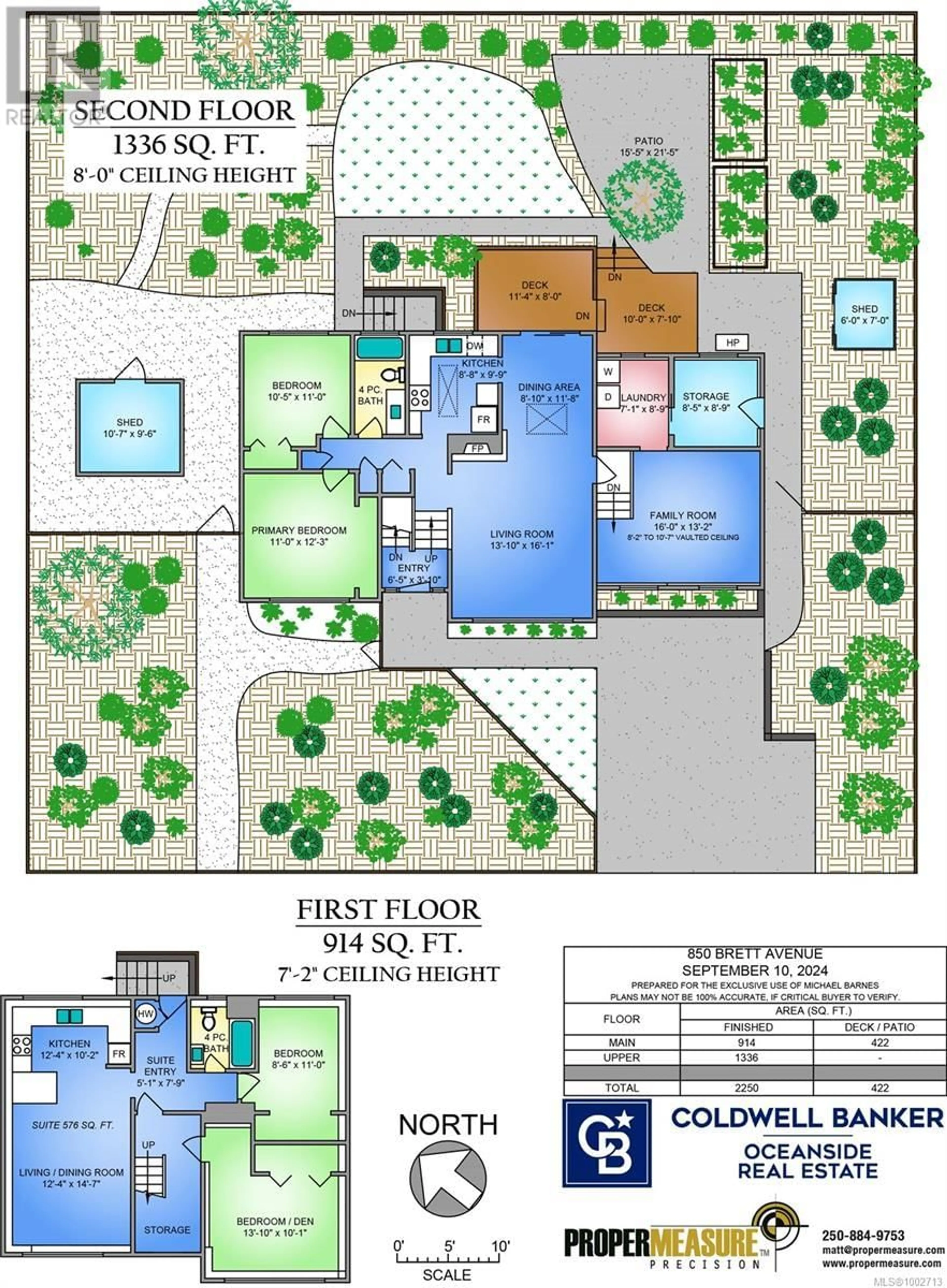 Floor plan for 850 BRETT AVENUE, Saanich British Columbia V8X2Z6