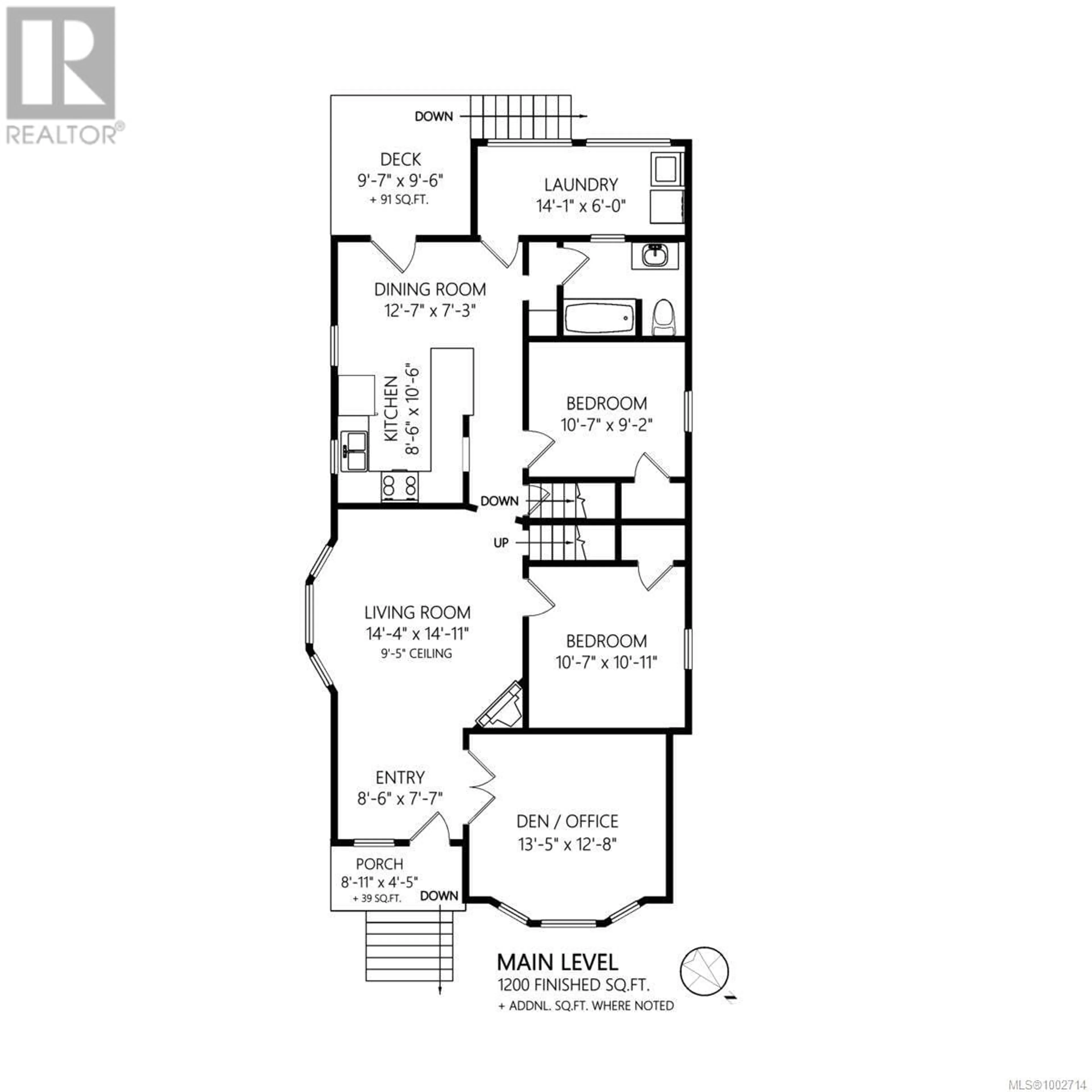 Floor plan for 139 ONTARIO STREET, Victoria British Columbia V8V1M8