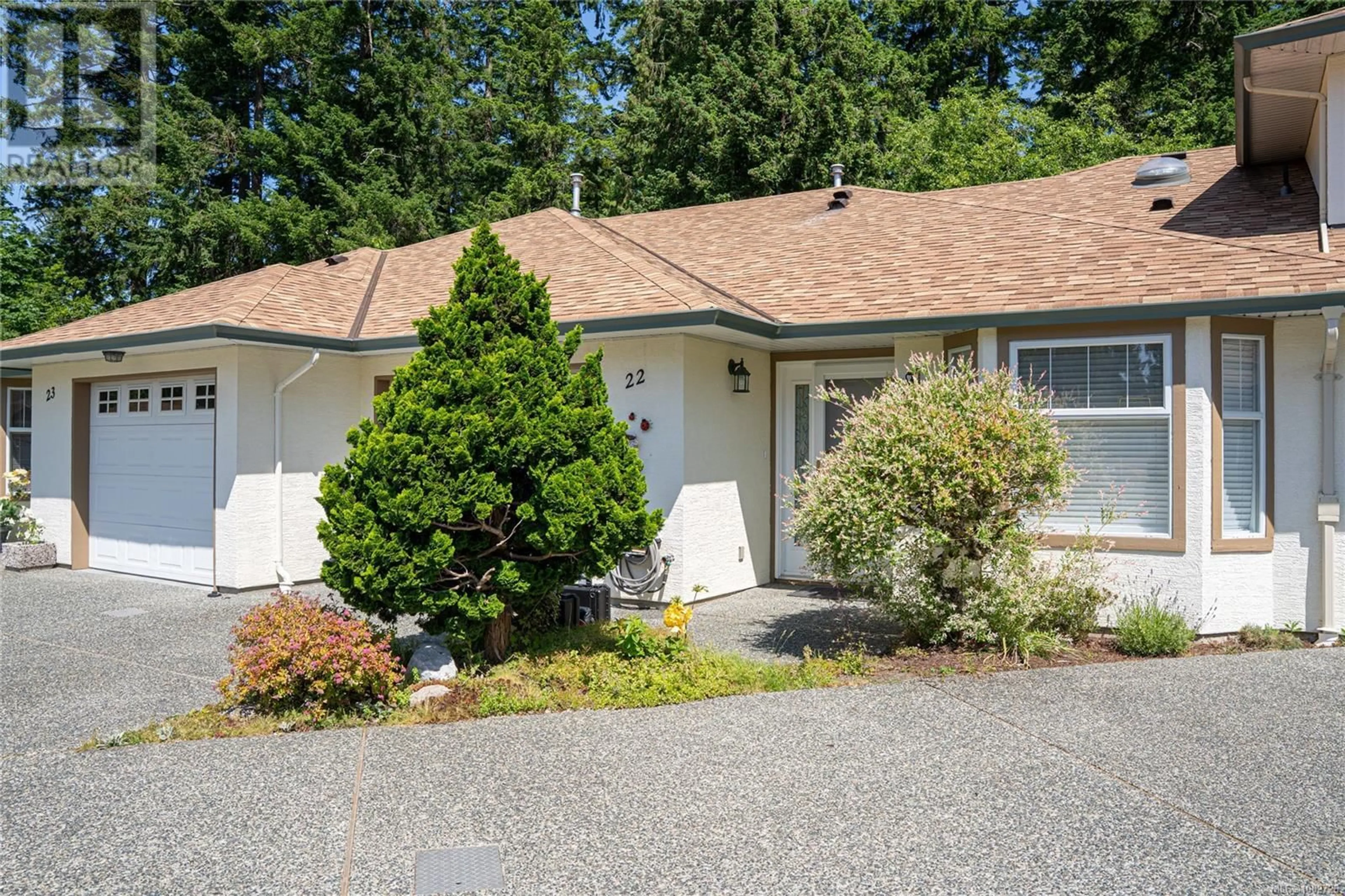 Home with vinyl exterior material, street for 22 - 2121 TZOUHALEM ROAD, Duncan British Columbia V9L5J5