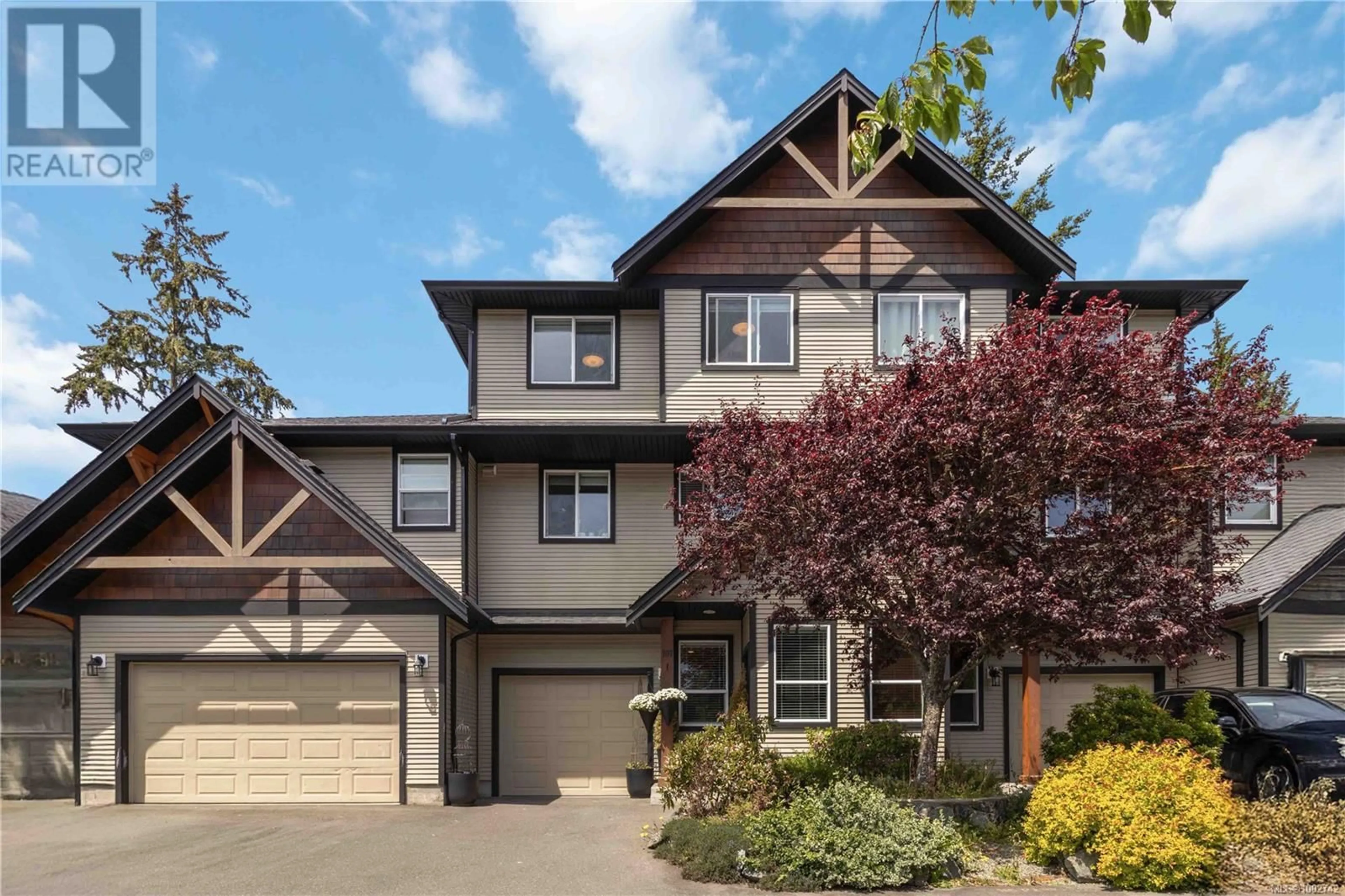 Home with vinyl exterior material, street for 107 - 1924 MAPLE AVENUE SOUTH, Sooke British Columbia V9Z1J8