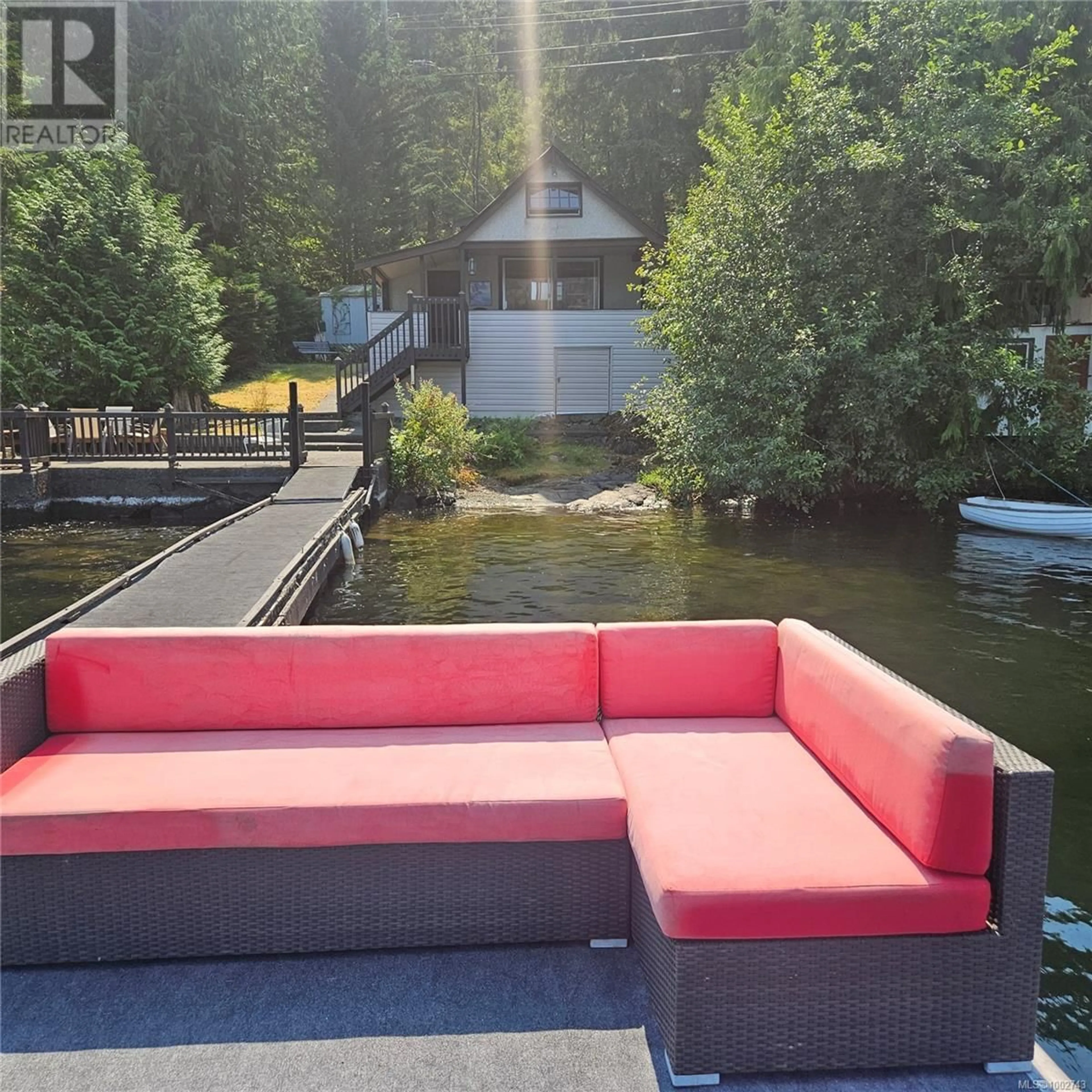Patio, water/lake/river/ocean view for 1761 WEST SHAWNIGAN LAKE ROAD, Shawnigan Lake British Columbia V8H2C4