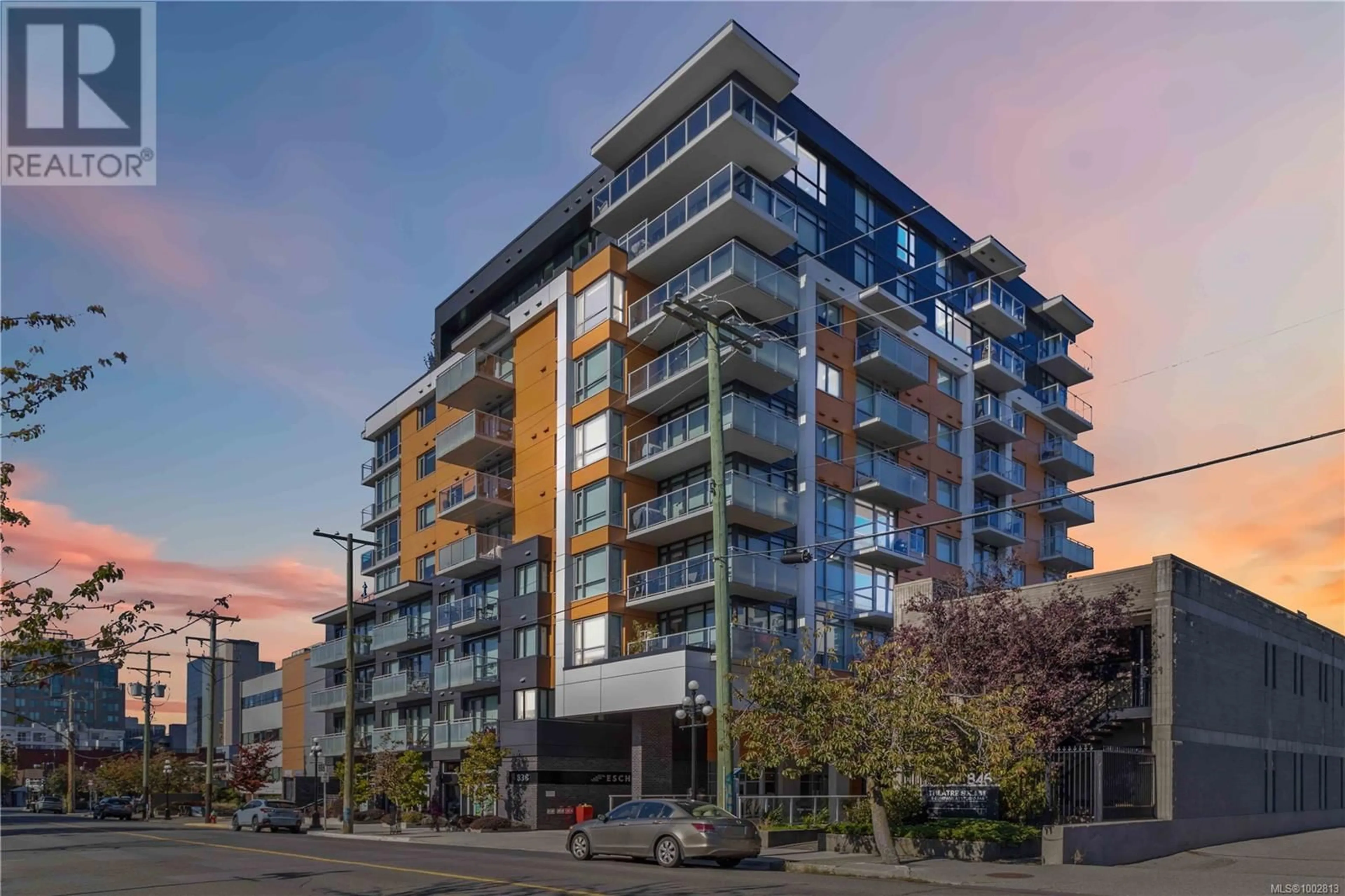 Patio, building for 809 - 838 BROUGHTON STREET, Victoria British Columbia V8W1E4