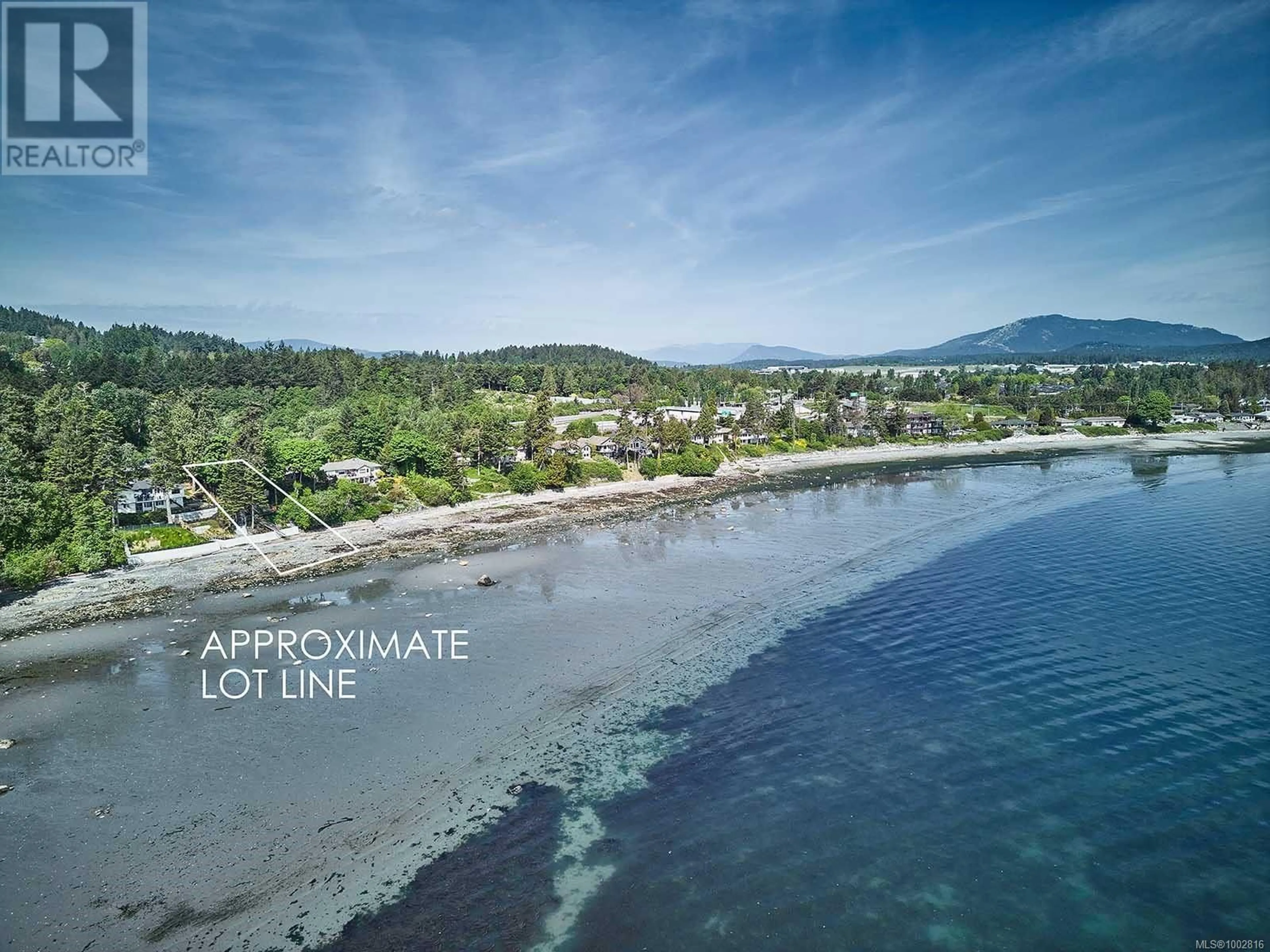 A pic from outside/outdoor area/front of a property/back of a property/a pic from drone, water/lake/river/ocean view for 9005 LOCHSIDE DRIVE, North Saanich British Columbia V8L1N1