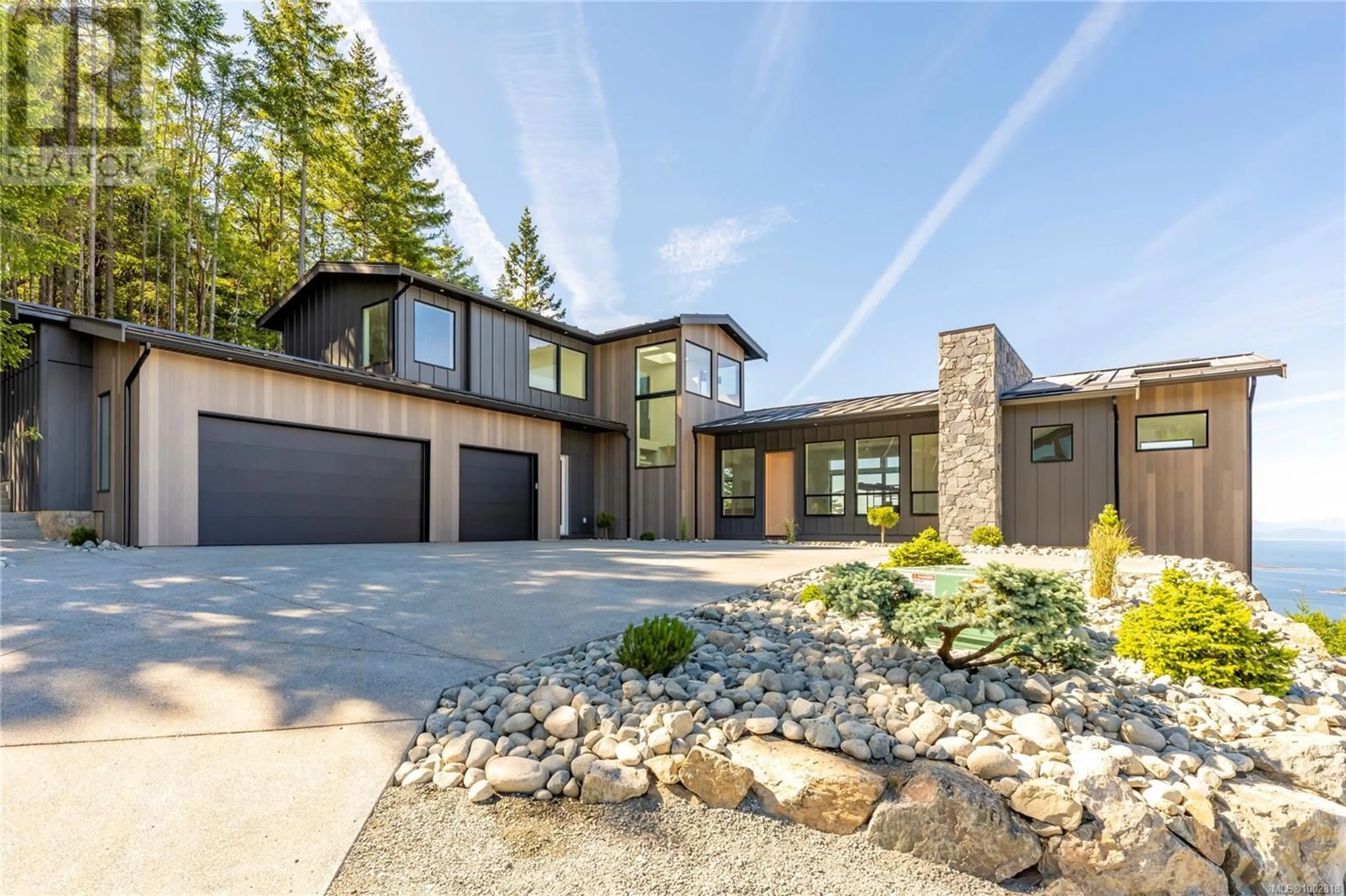 Home with brick exterior material, street for 7546 TONNERRE WAY, Lantzville British Columbia V0R2H0