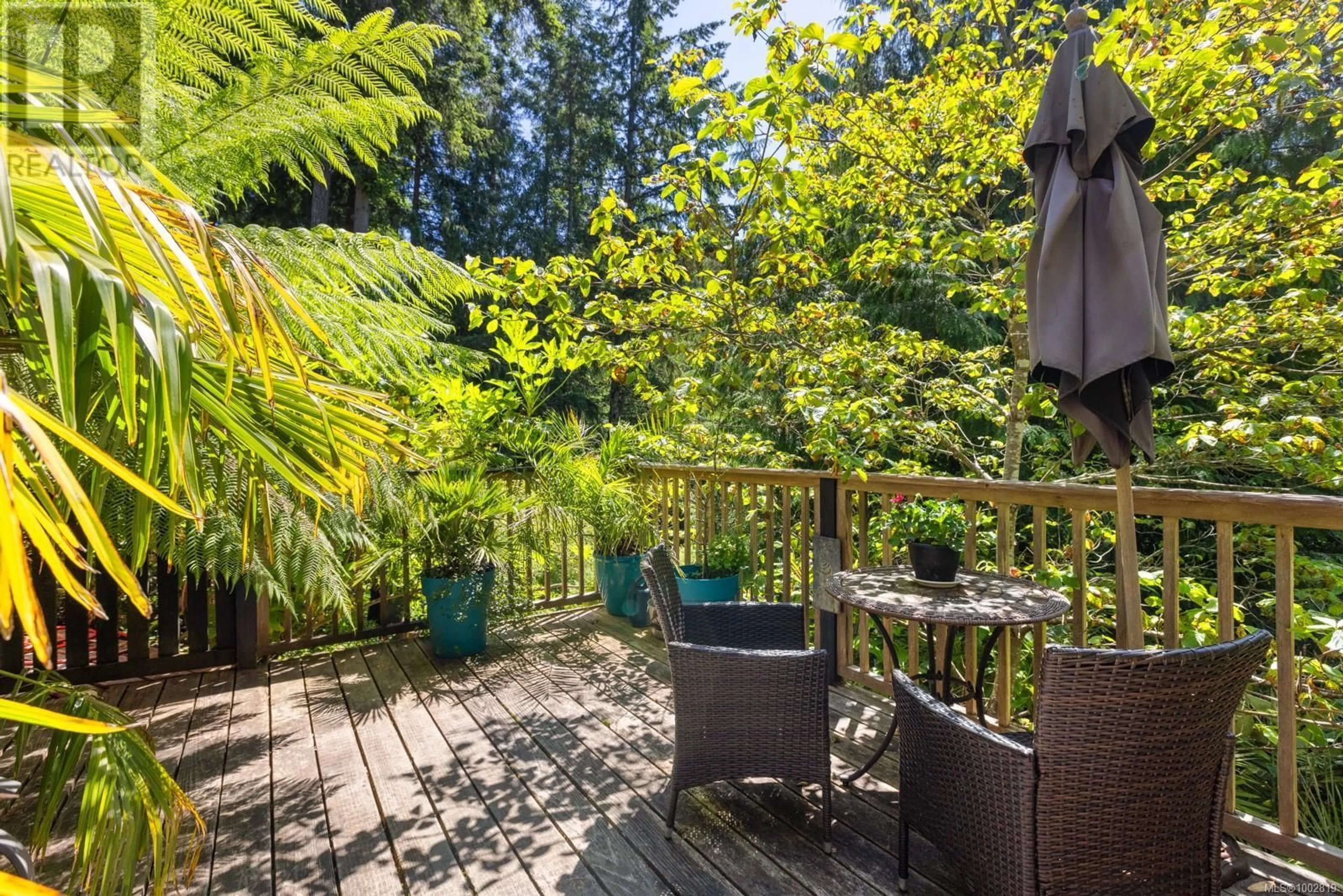 Patio, forest/trees view for 2470 NORTH END ROAD, Salt Spring British Columbia V8K1A9
