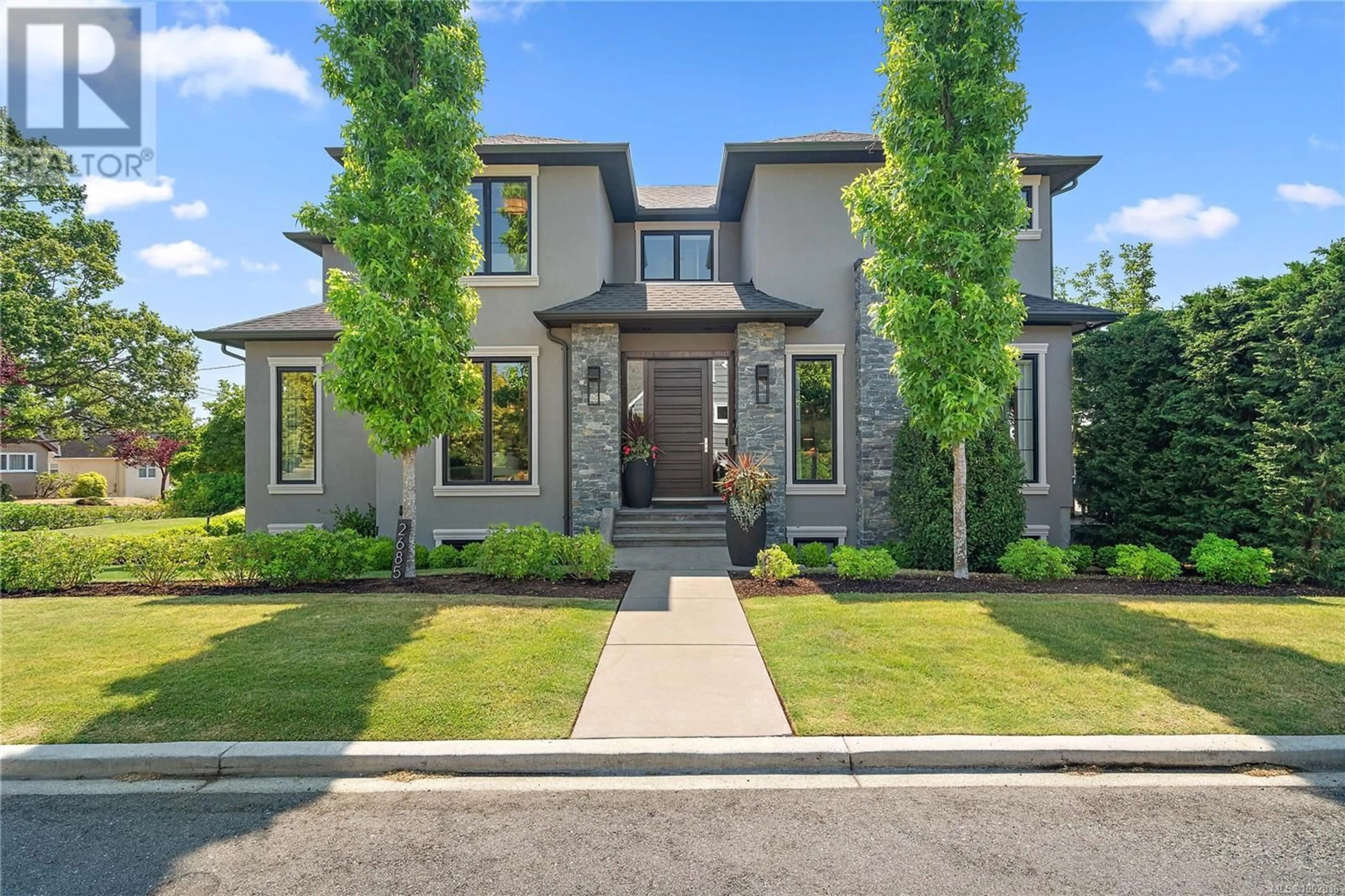 Home with brick exterior material, street for 2685 BURDICK AVENUE, Oak Bay British Columbia V8R3L8