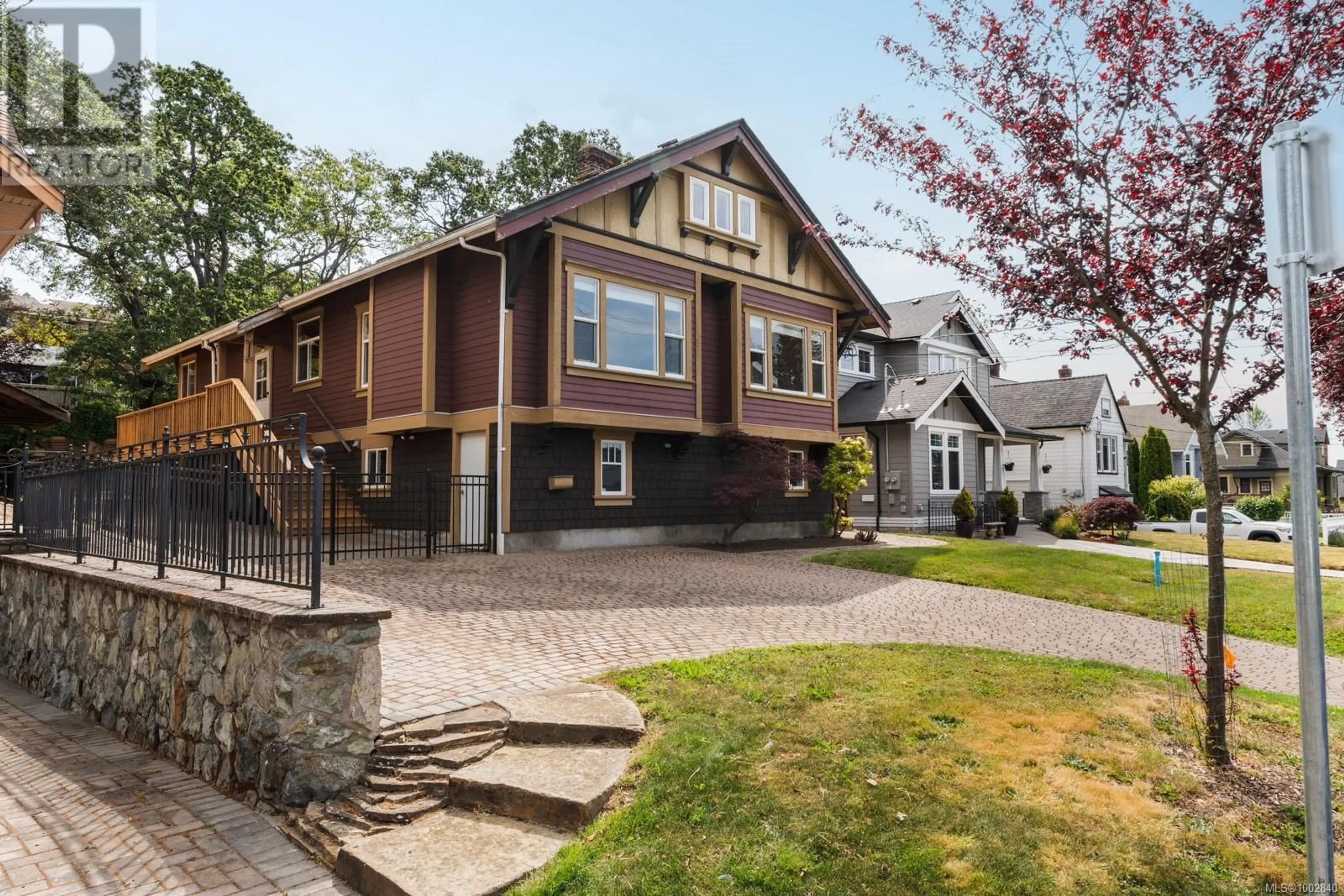 Home with brick exterior material, street for 3027 FIFTH STREET, Victoria British Columbia V8T4B6