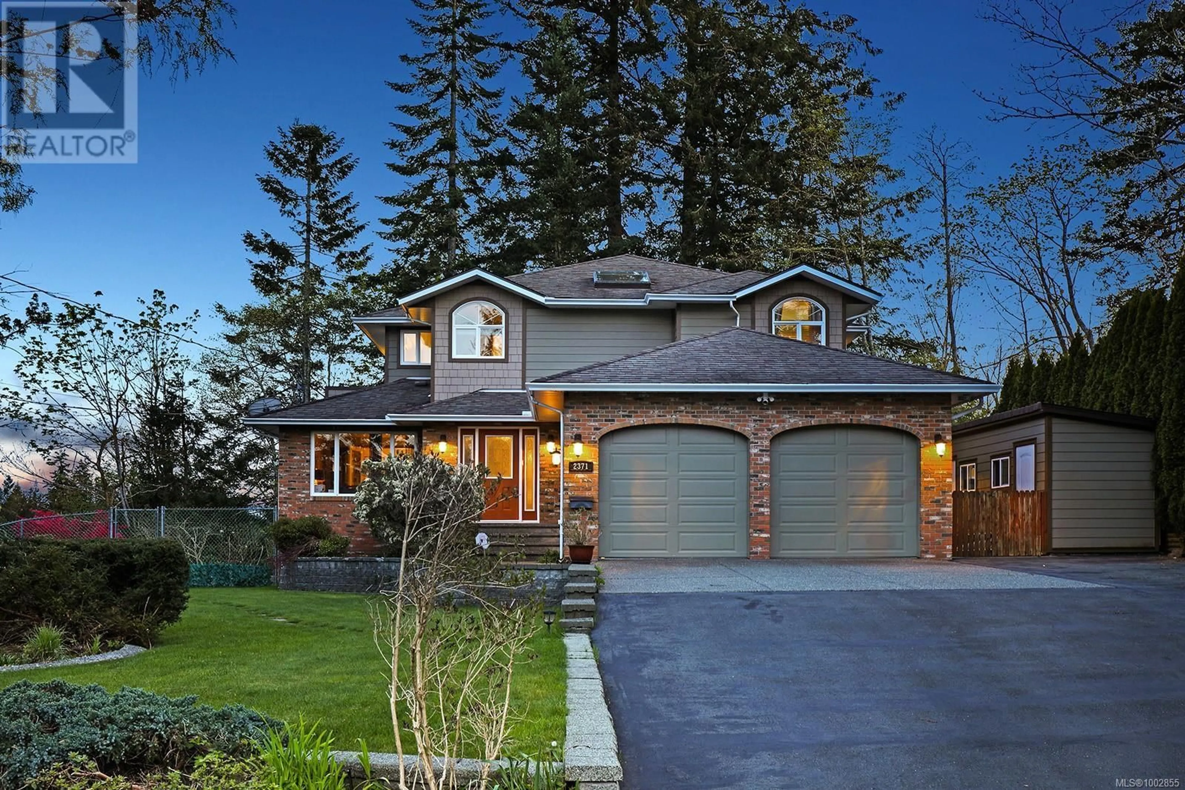 Home with vinyl exterior material, street for 2371 STEELHEAD ROAD, Campbell River British Columbia V9W4P4