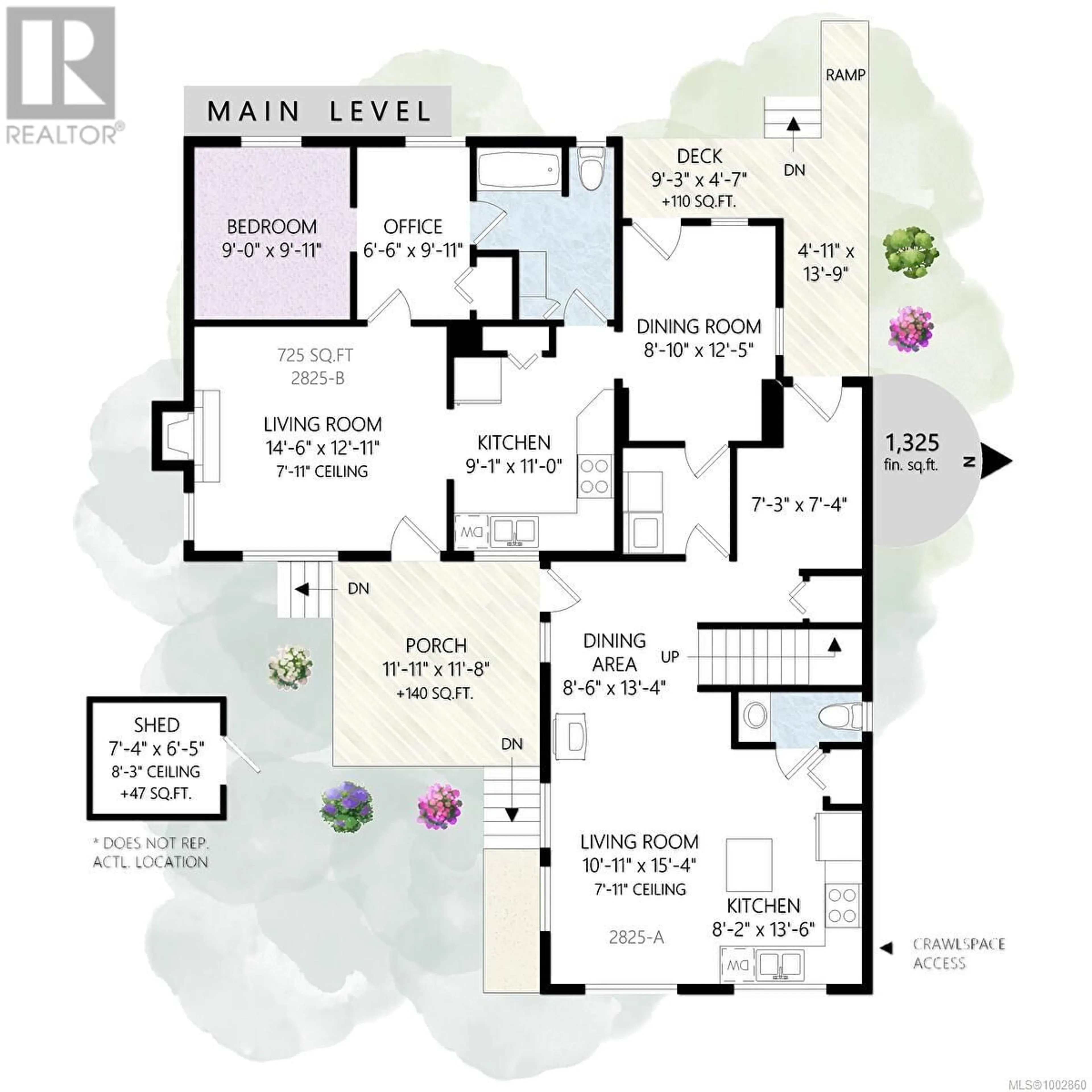 Floor plan for 2825 ELK STREET, Nanaimo British Columbia V9S3V2