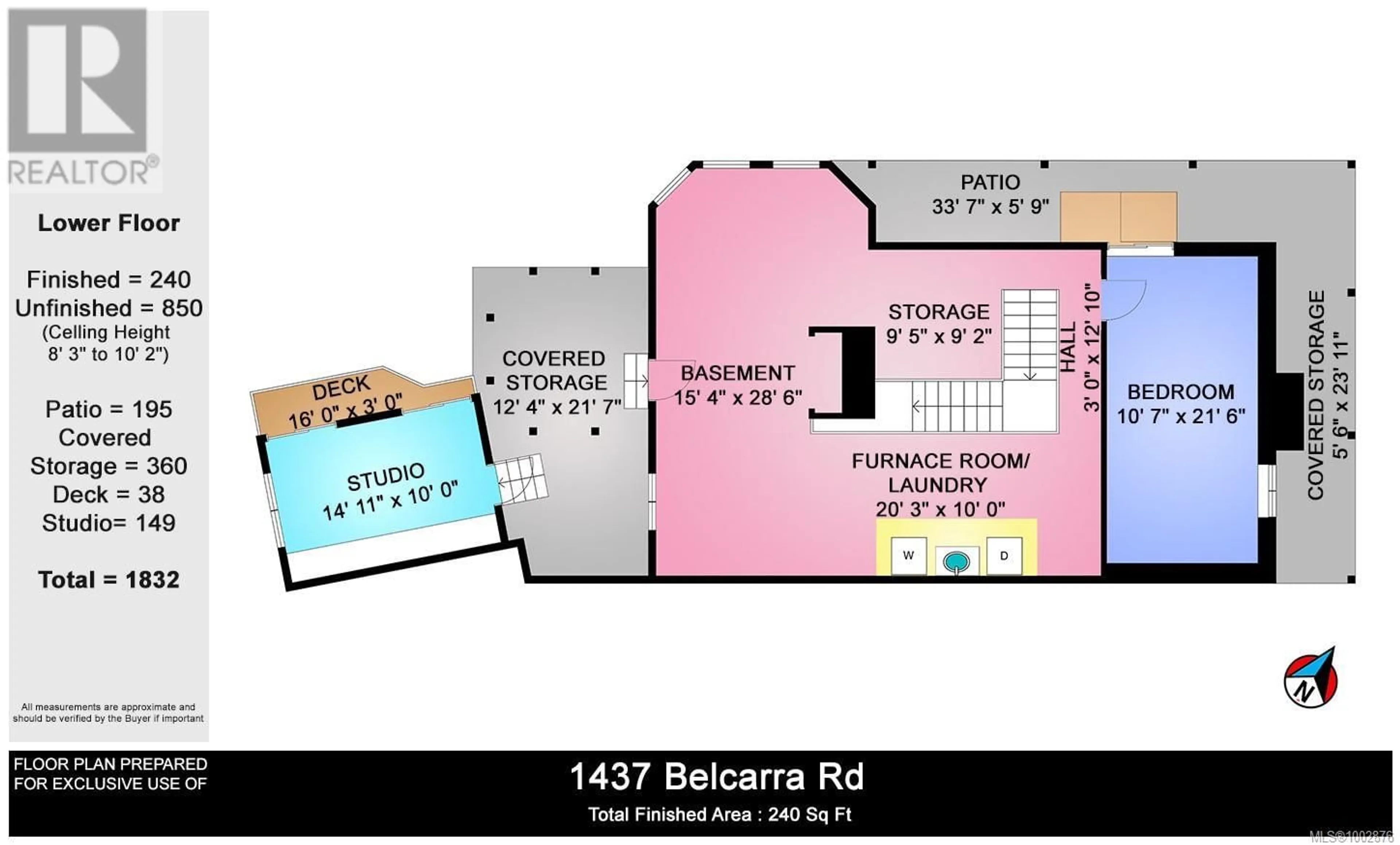 Floor plan for 1437 BELCARRA ROAD, Duncan British Columbia V9L5P2