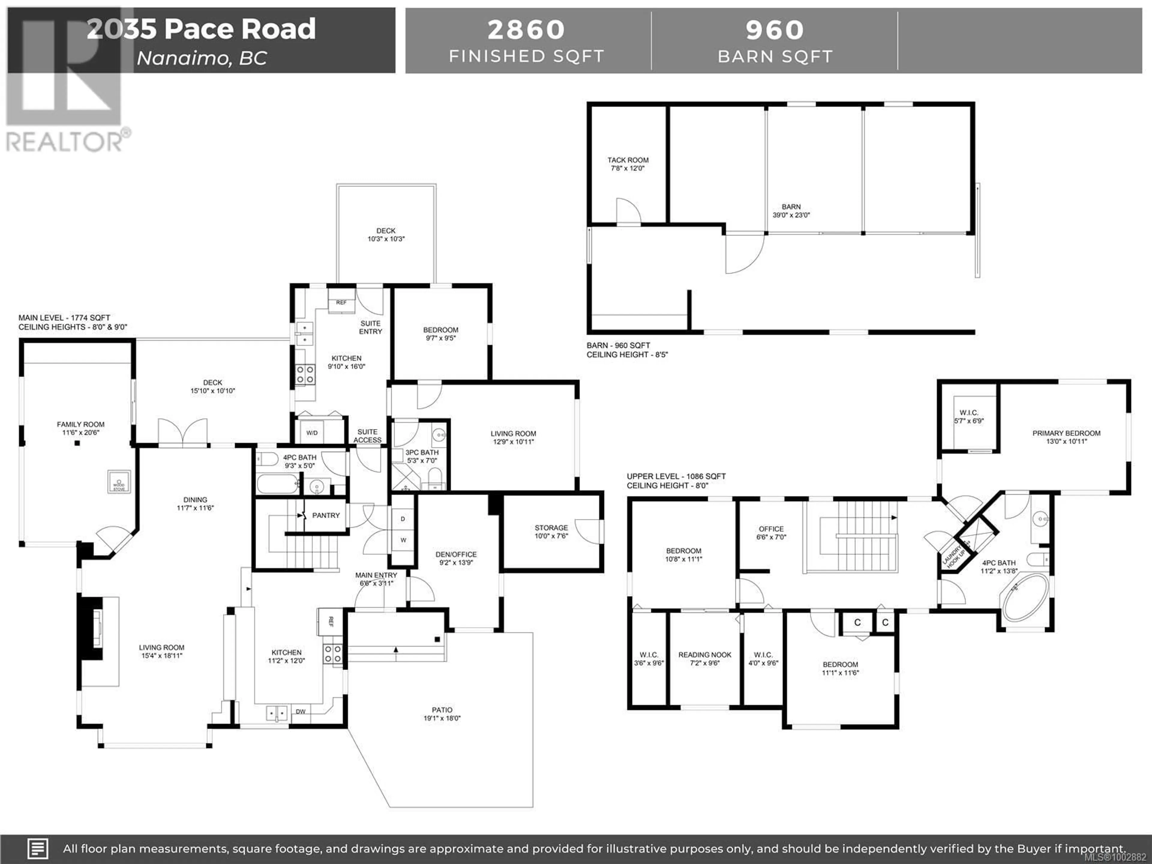 Floor plan for 2035 PACE ROAD, Nanaimo British Columbia V9X1N8