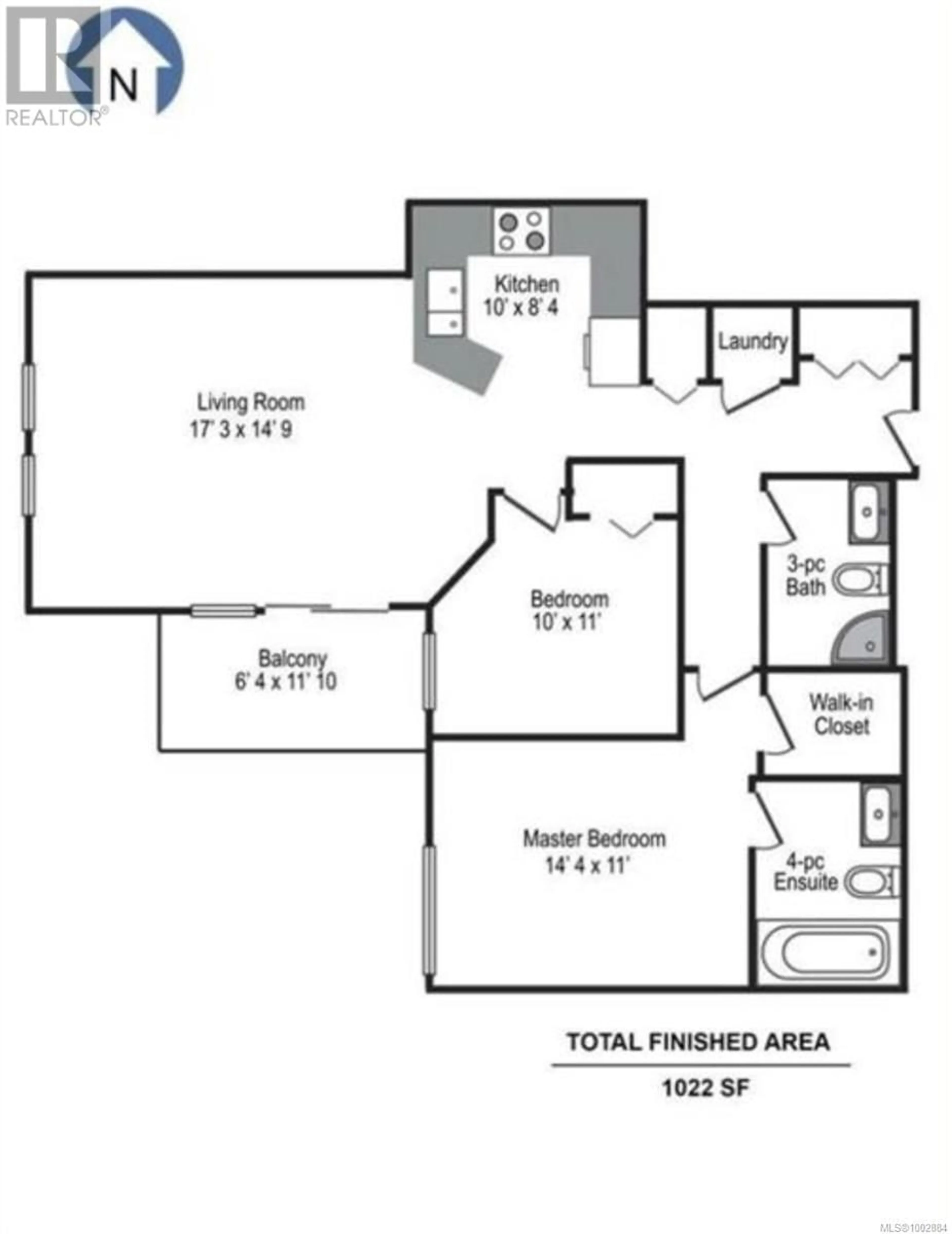 Floor plan for 307 - 751 GOLDSTREAM AVENUE, Langford British Columbia V9B2X4