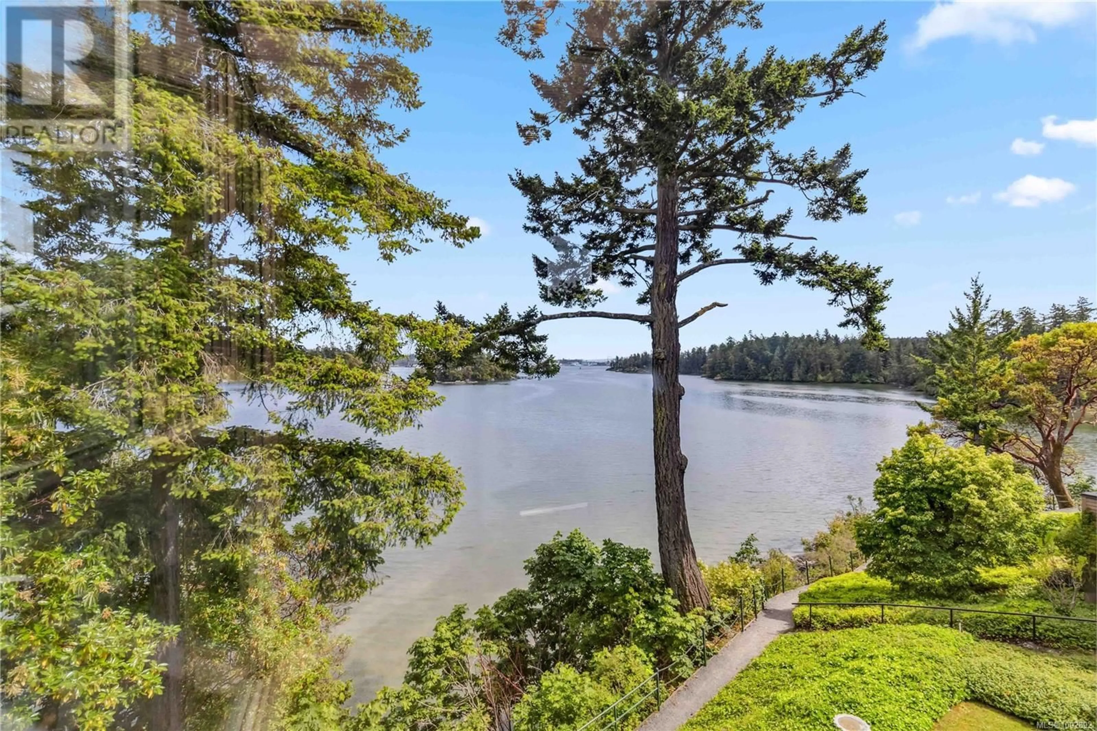 Patio, water/lake/river/ocean view for 302 - 1 BUDDY ROAD, View Royal British Columbia V9B1V6