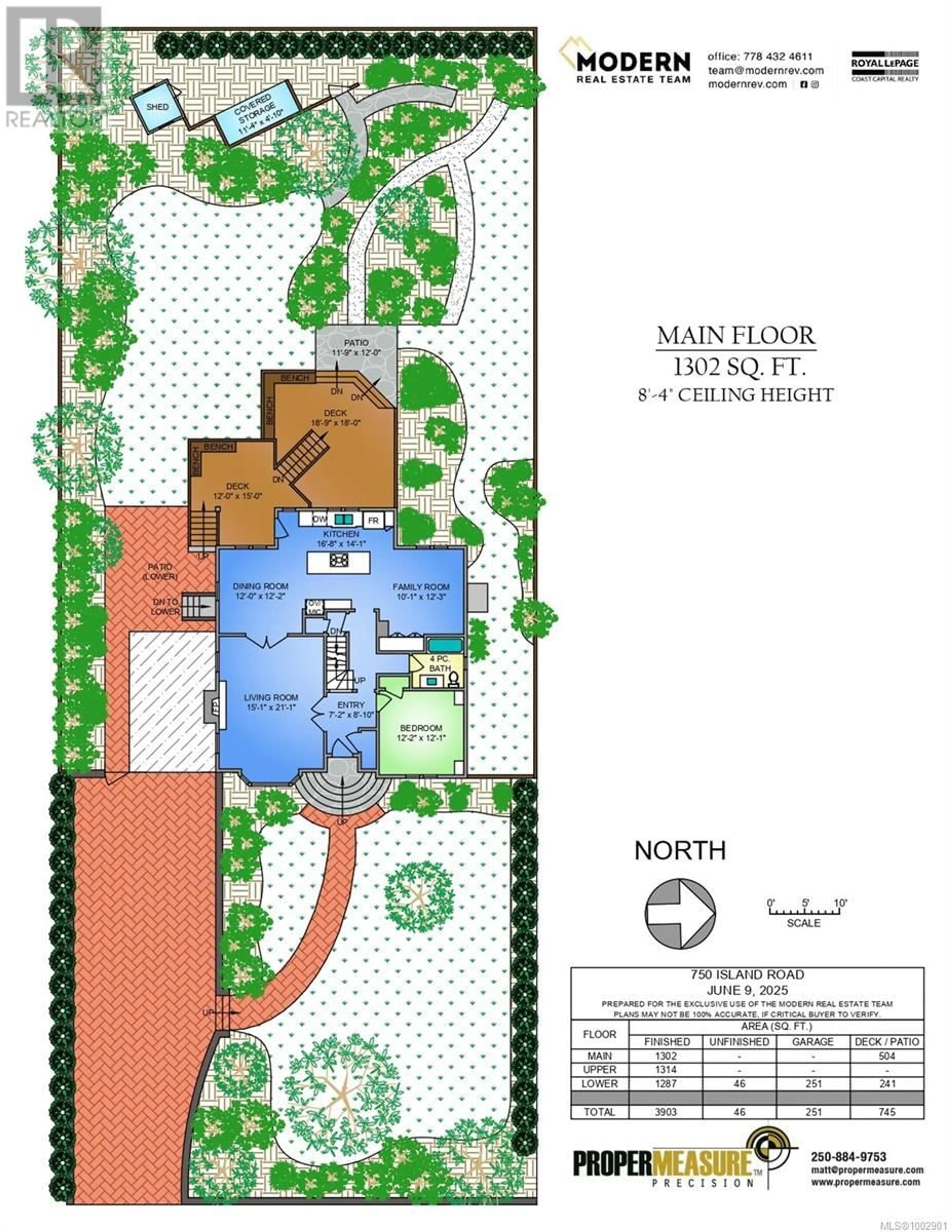 Floor plan for 750 ISLAND ROAD, Oak Bay British Columbia V8S2T9