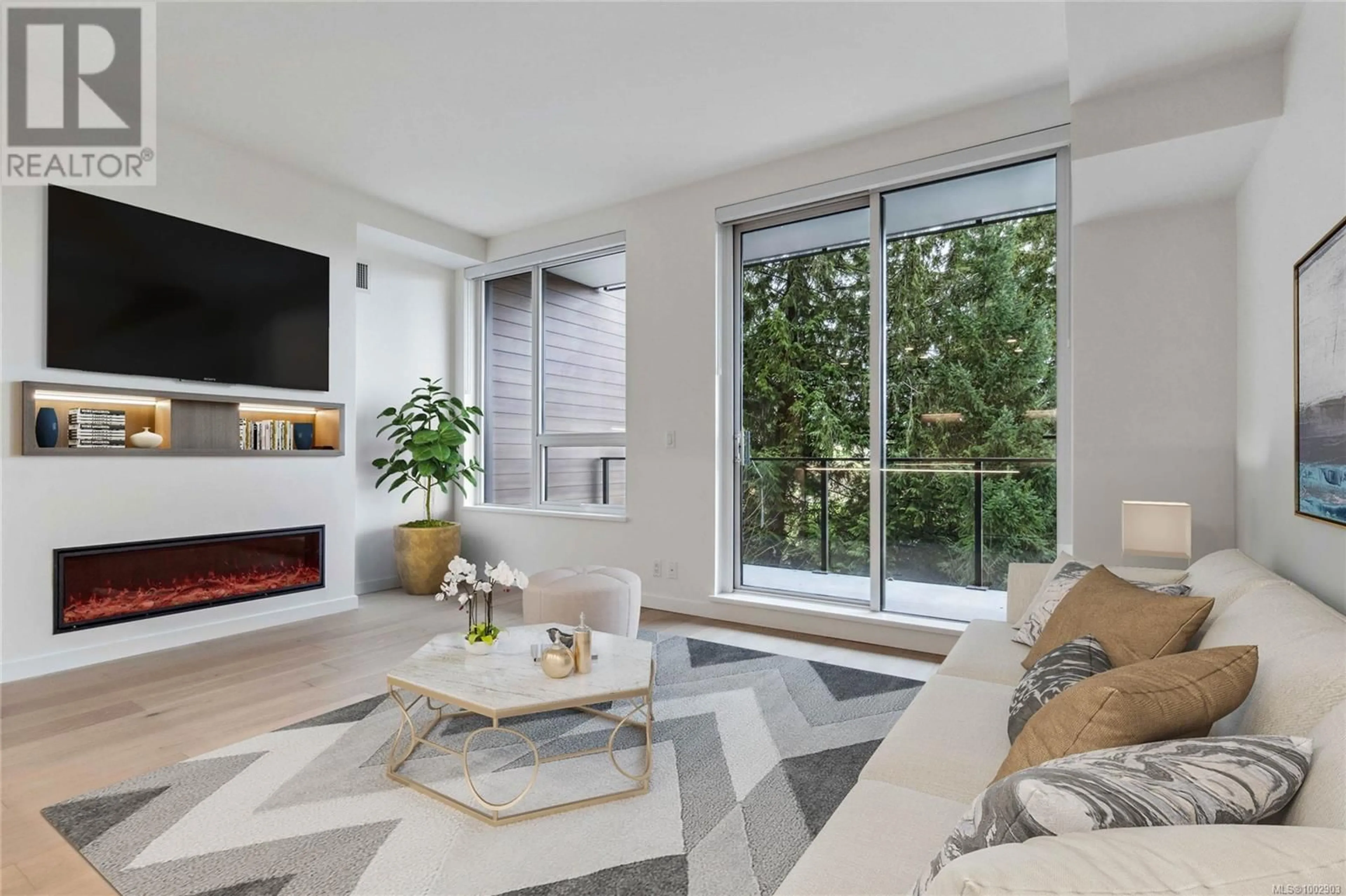 Living room with furniture, unknown for 320 - 2000 HANNINGTON ROAD, Langford British Columbia V9B6R6