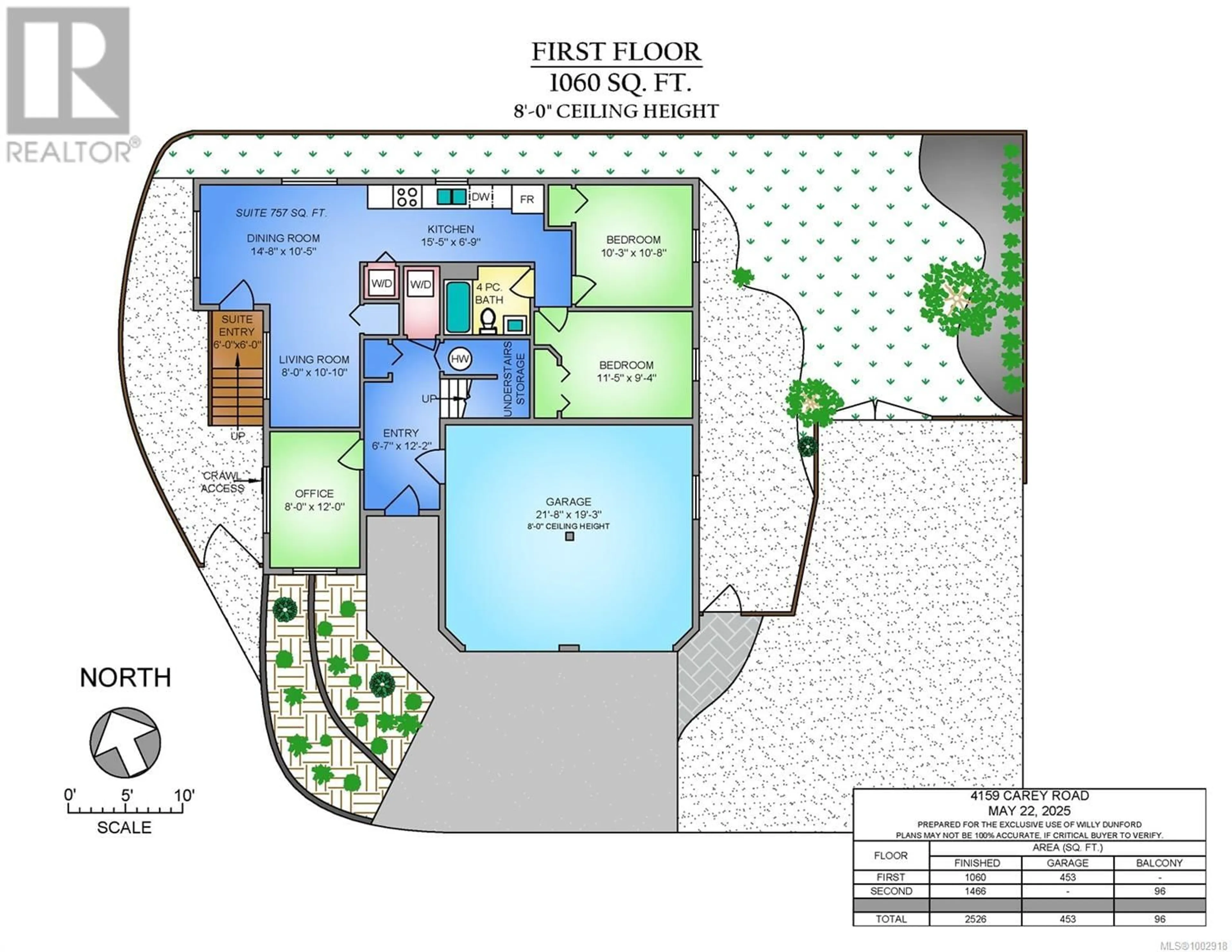 Floor plan for 4159 CAREY ROAD, Saanich British Columbia V8Z4G7