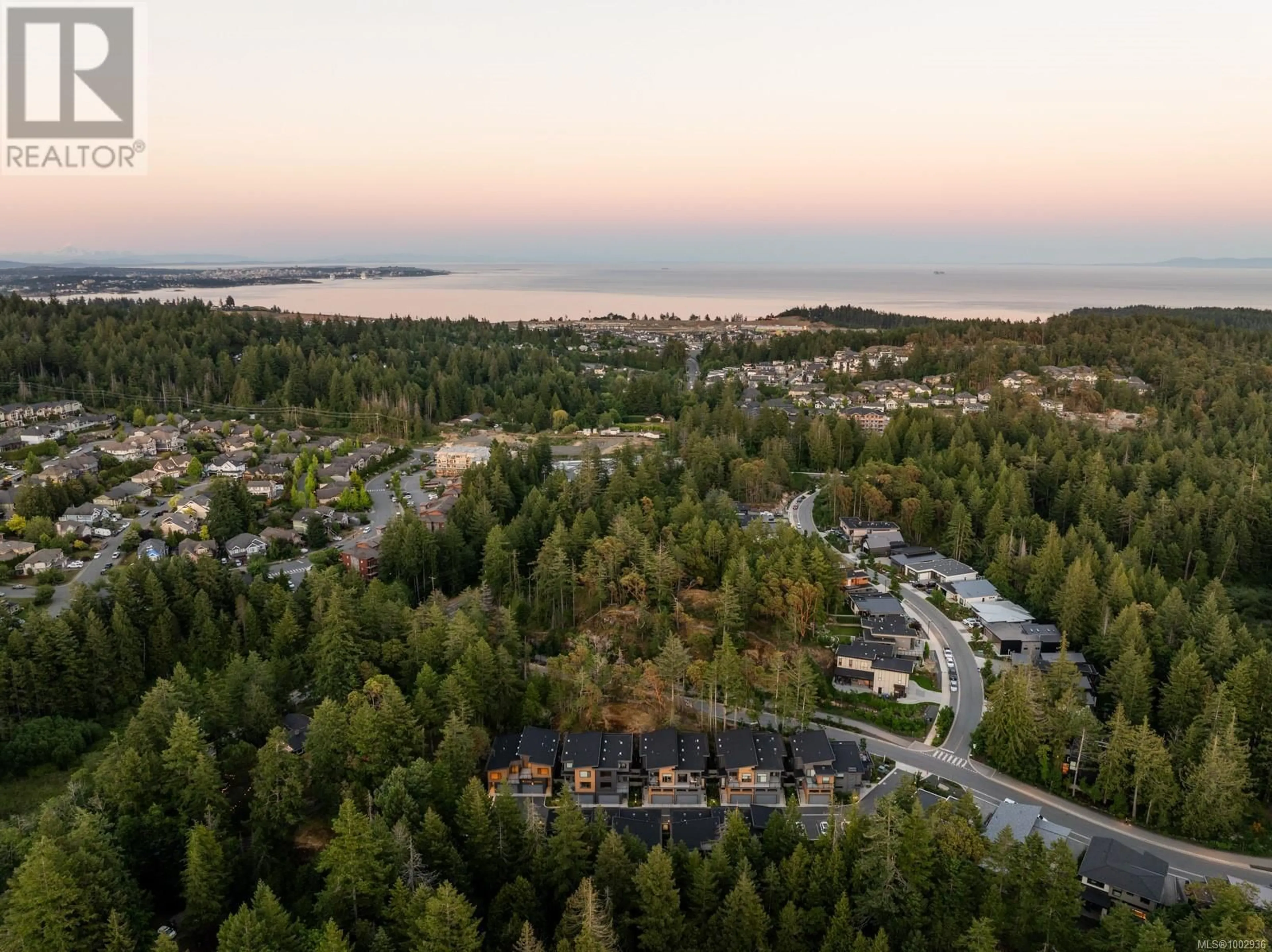 A pic from outside/outdoor area/front of a property/back of a property/a pic from drone, forest/trees view for 20 - 3921 OLYMPIAN WAY, Colwood British Columbia V9C0T1