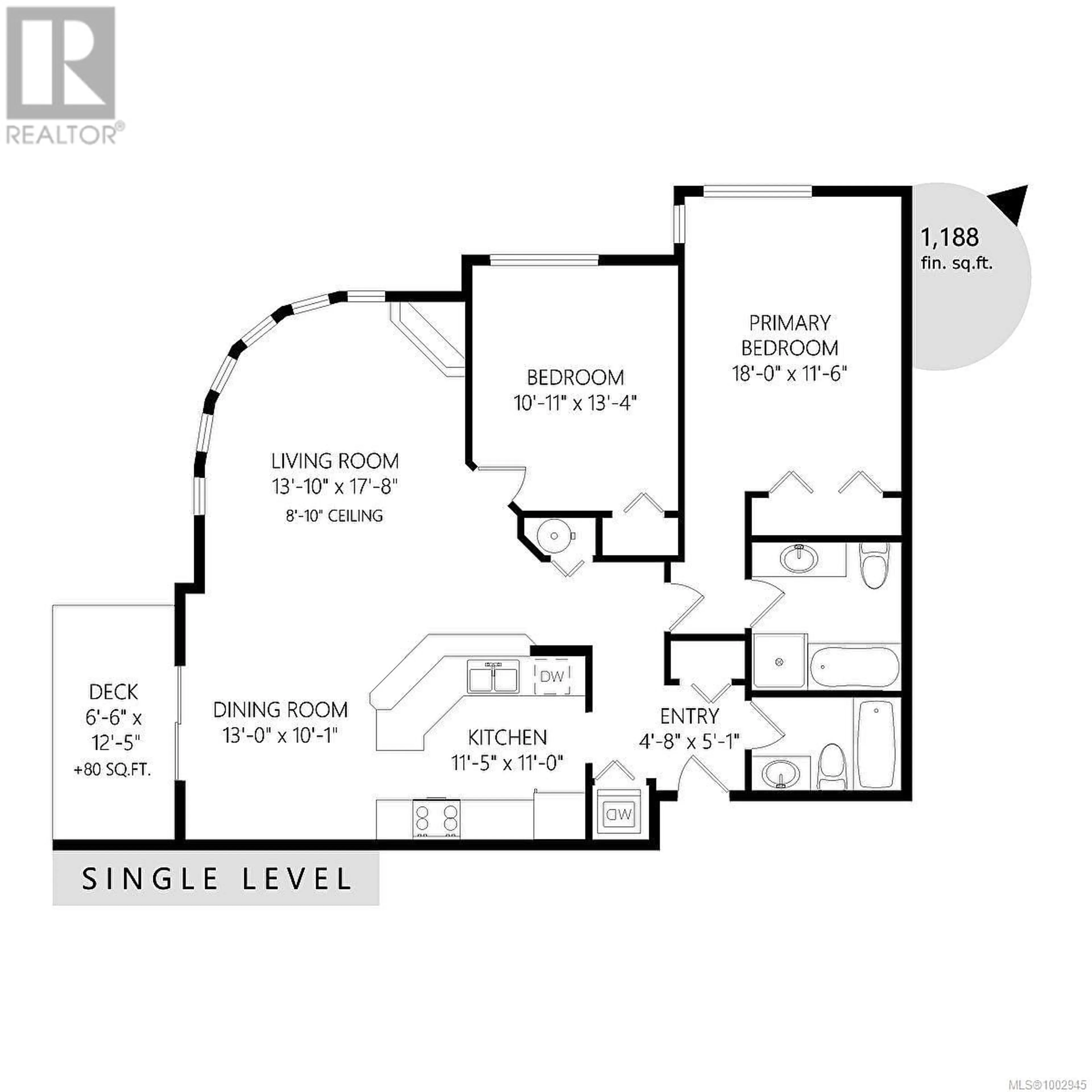Floor plan for 404 - 125 ALDERSMITH PLACE, View Royal British Columbia V9A7M7