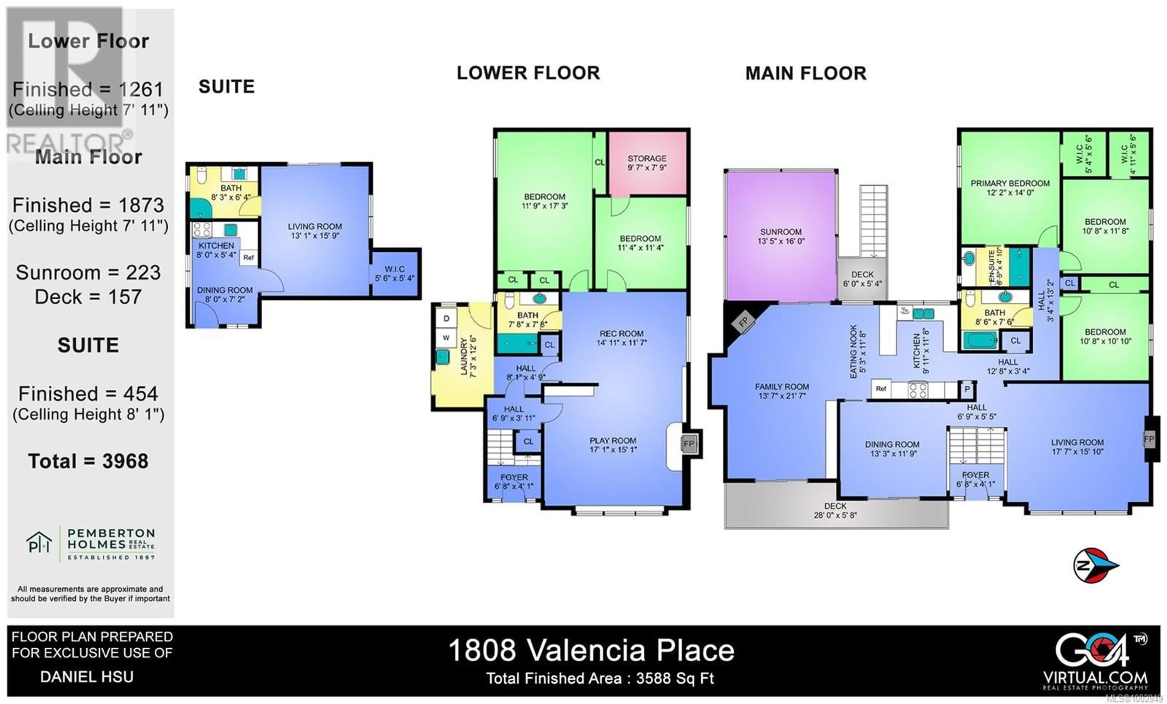 Floor plan for 1808 VALENCIA PLACE, Saanich British Columbia V8N5W1
