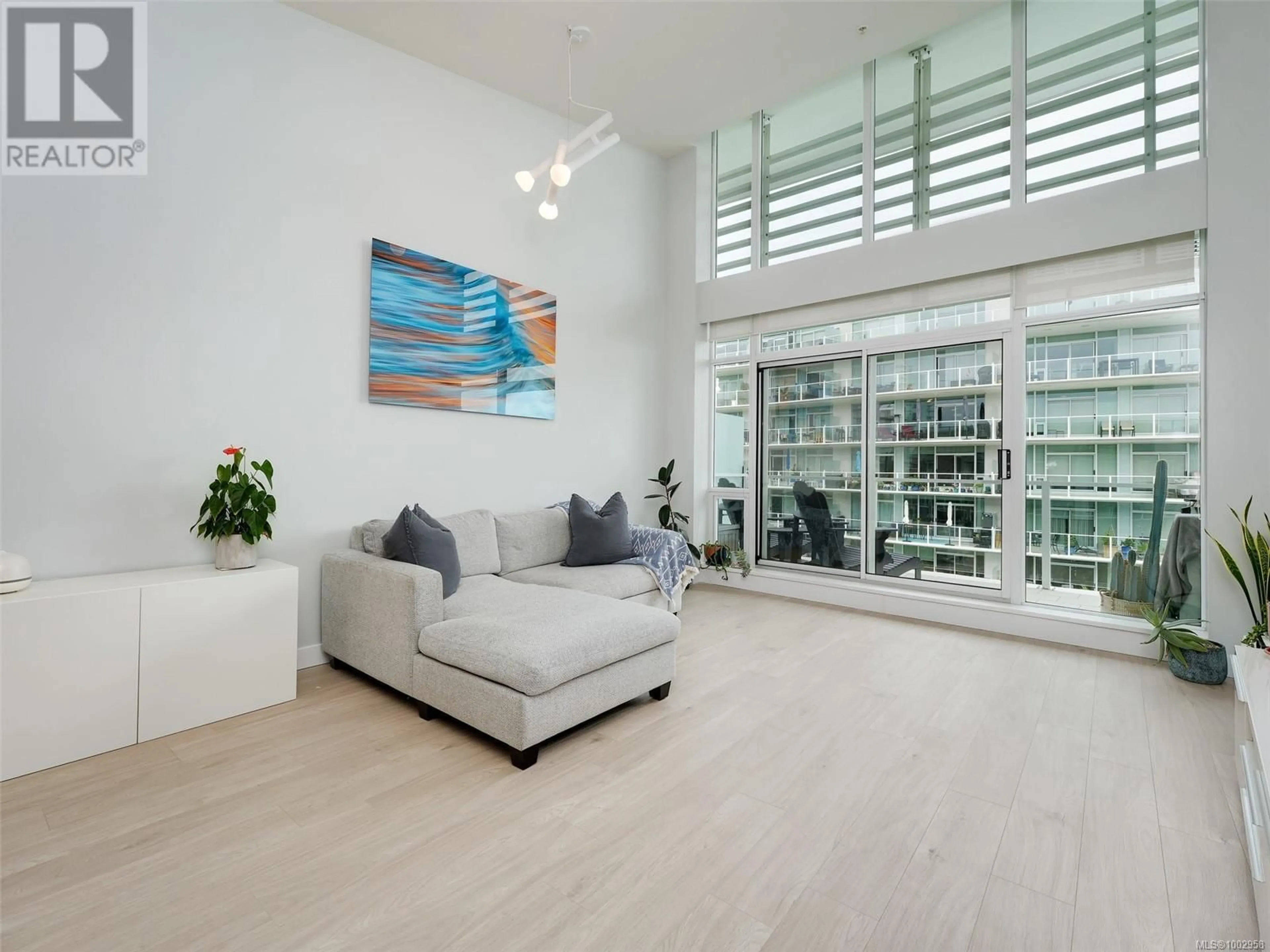 Living room with furniture, unknown for 617 - 68 SONGHEES ROAD, Victoria British Columbia V9A0A3