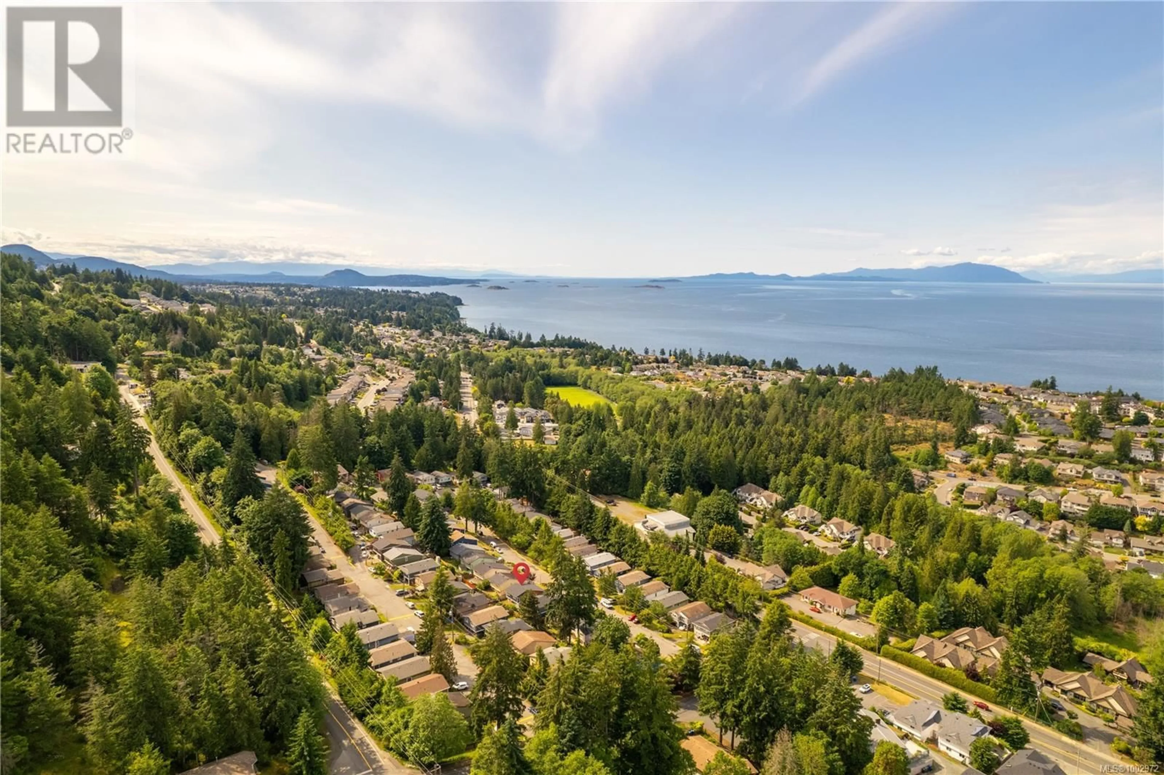 A pic from outside/outdoor area/front of a property/back of a property/a pic from drone, water/lake/river/ocean view for 25 MORGAN PLACE, Nanaimo British Columbia V9T5B8