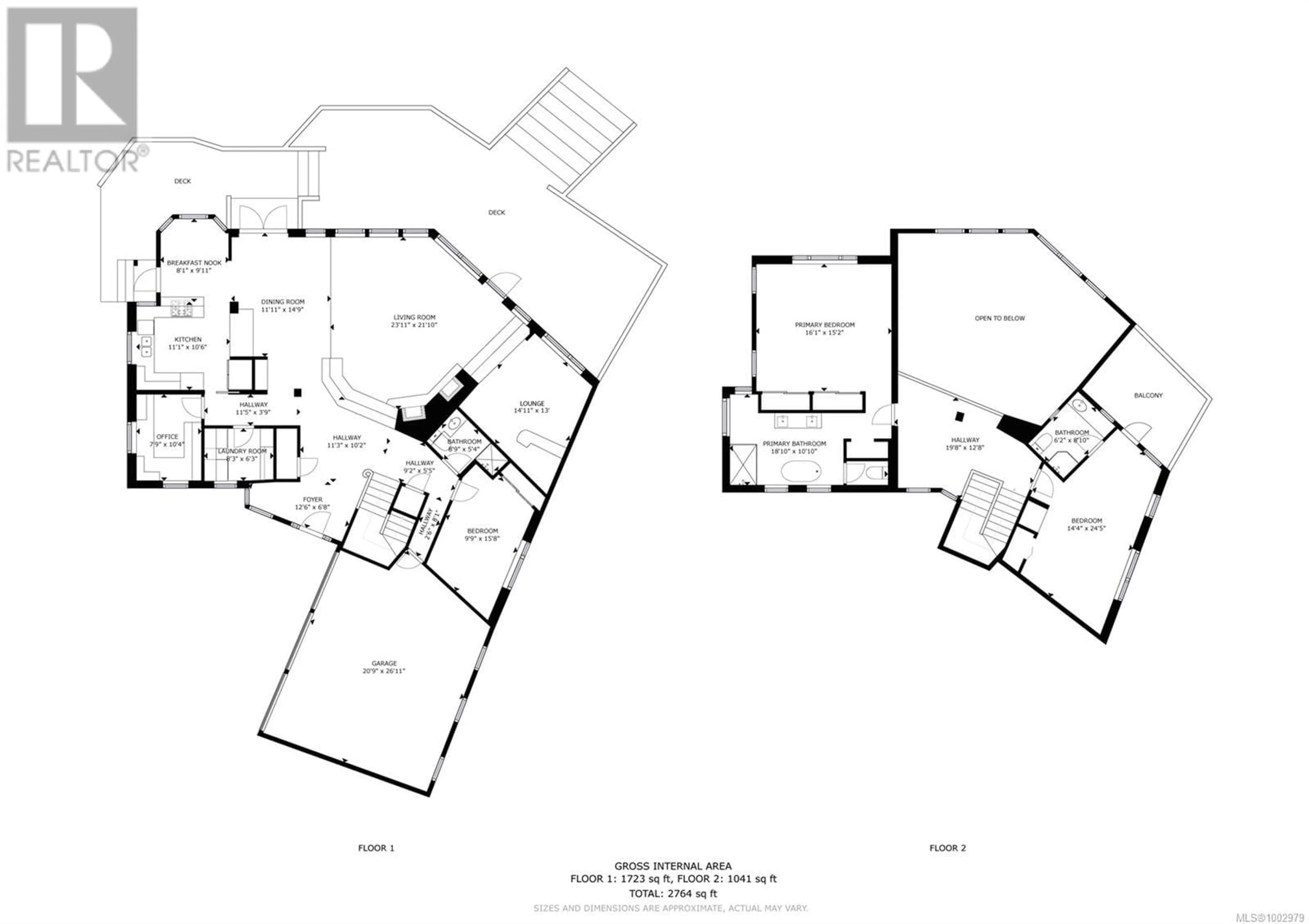 Floor plan for 751 NOBLE ROAD, Quadra Island British Columbia V0P1N0