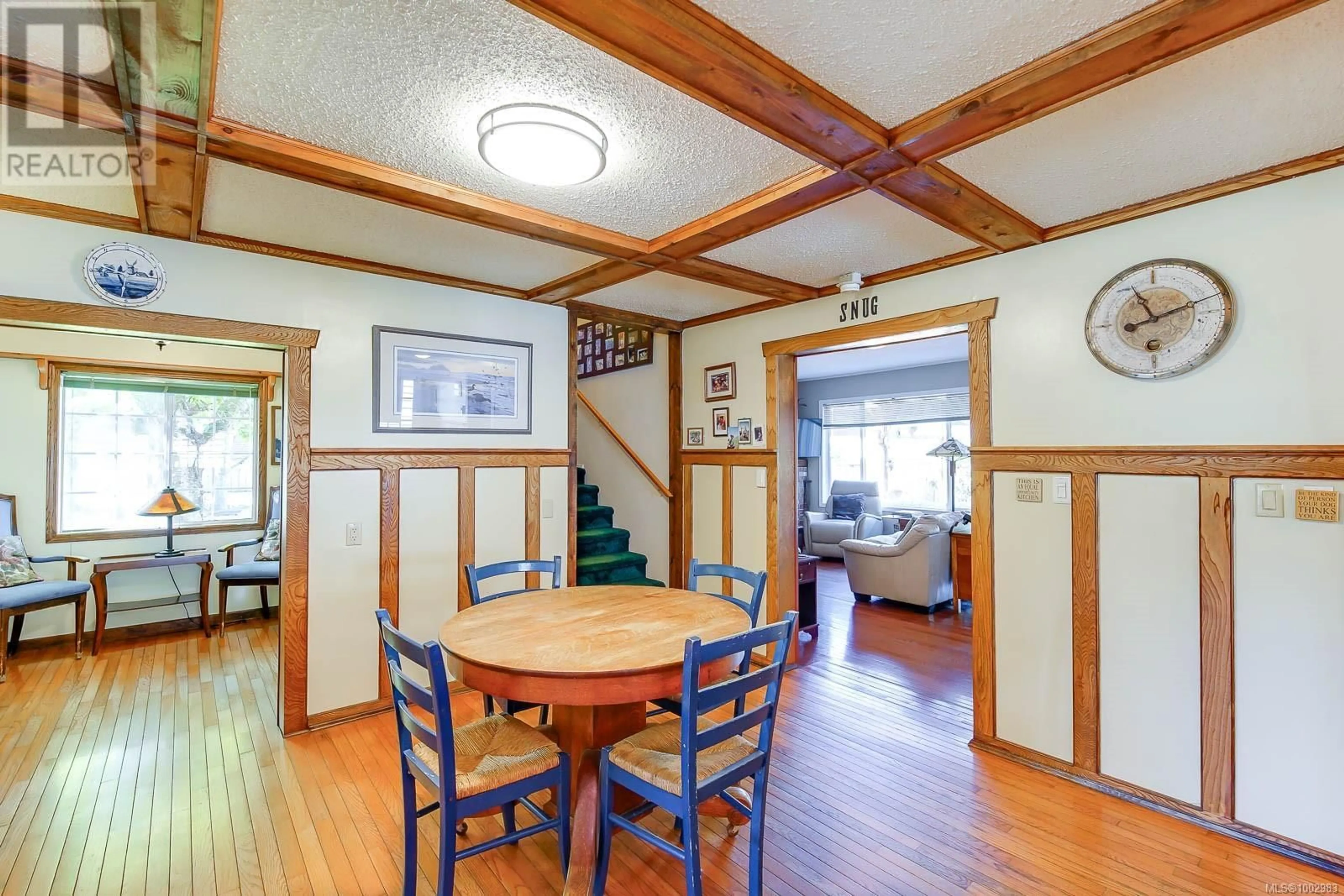 Dining room, wood/laminate floor for 4860 MARGARET STREET, Port Alberni British Columbia V9Y5V3