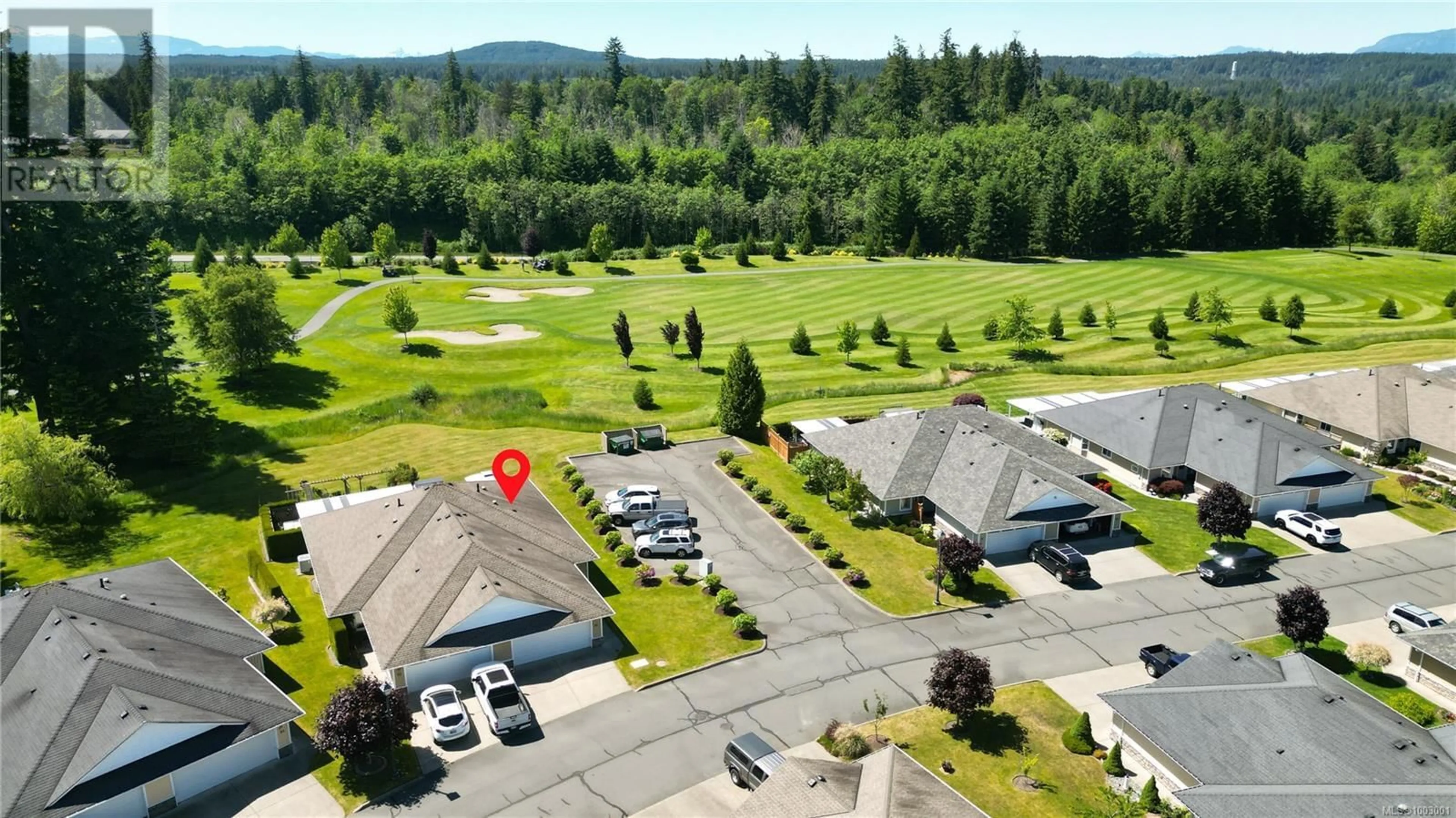 A pic from outside/outdoor area/front of a property/back of a property/a pic from drone, mountain view for 82 - 2006 SIERRA DRIVE, Campbell River British Columbia V9H1V6