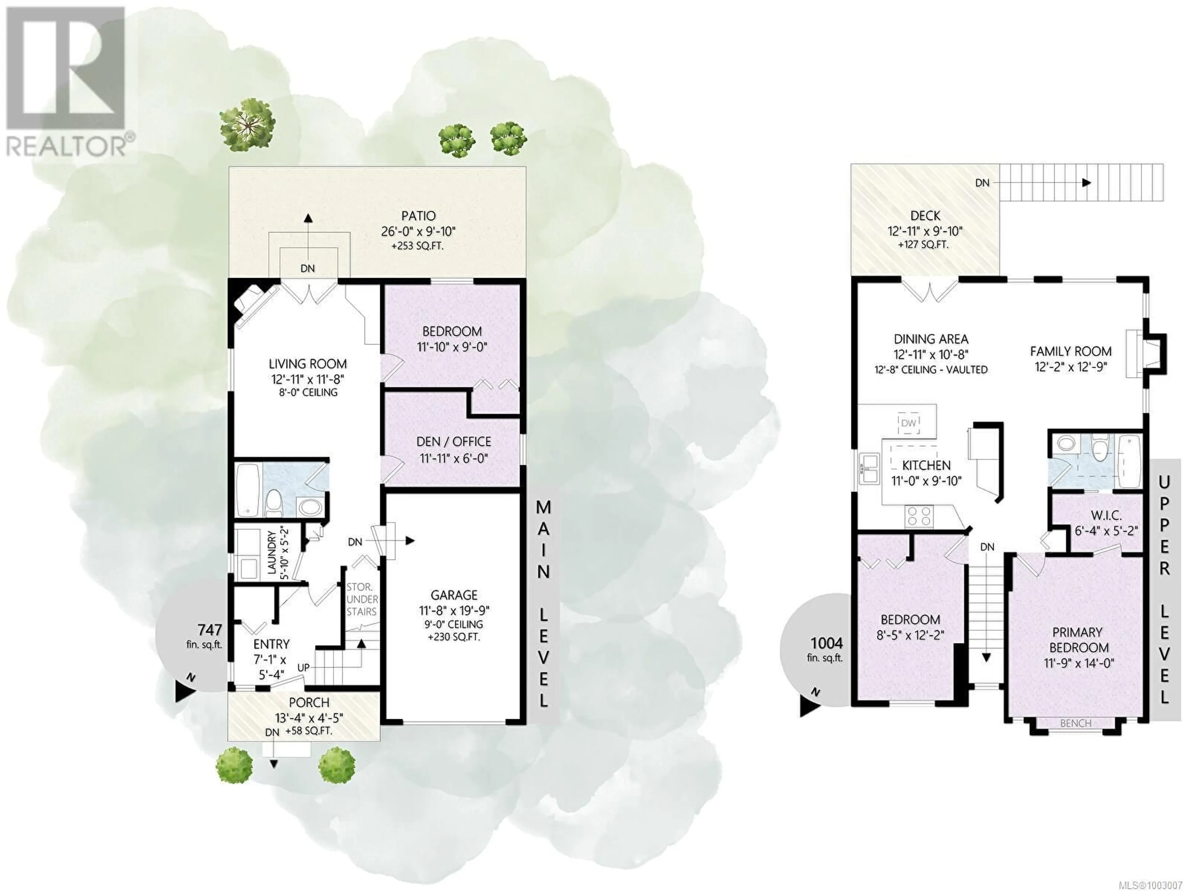 Floor plan for 4049 WILLOWBROOK PLACE, Saanich British Columbia V8Z7W9