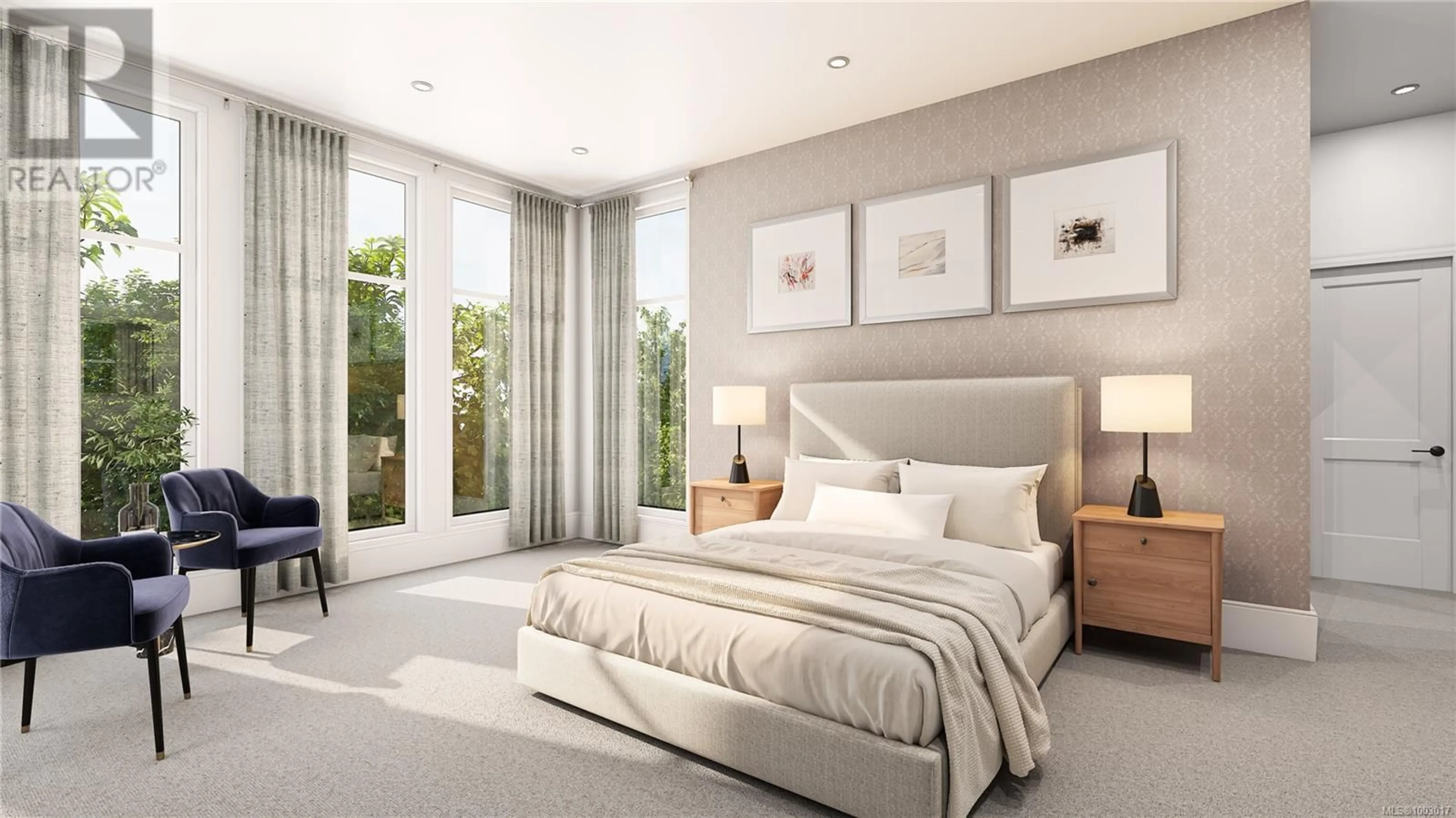 Bedroom with bed, unknown for 100 - 345 NEWCASTLE AVENUE, Nanaimo British Columbia V9S4H9