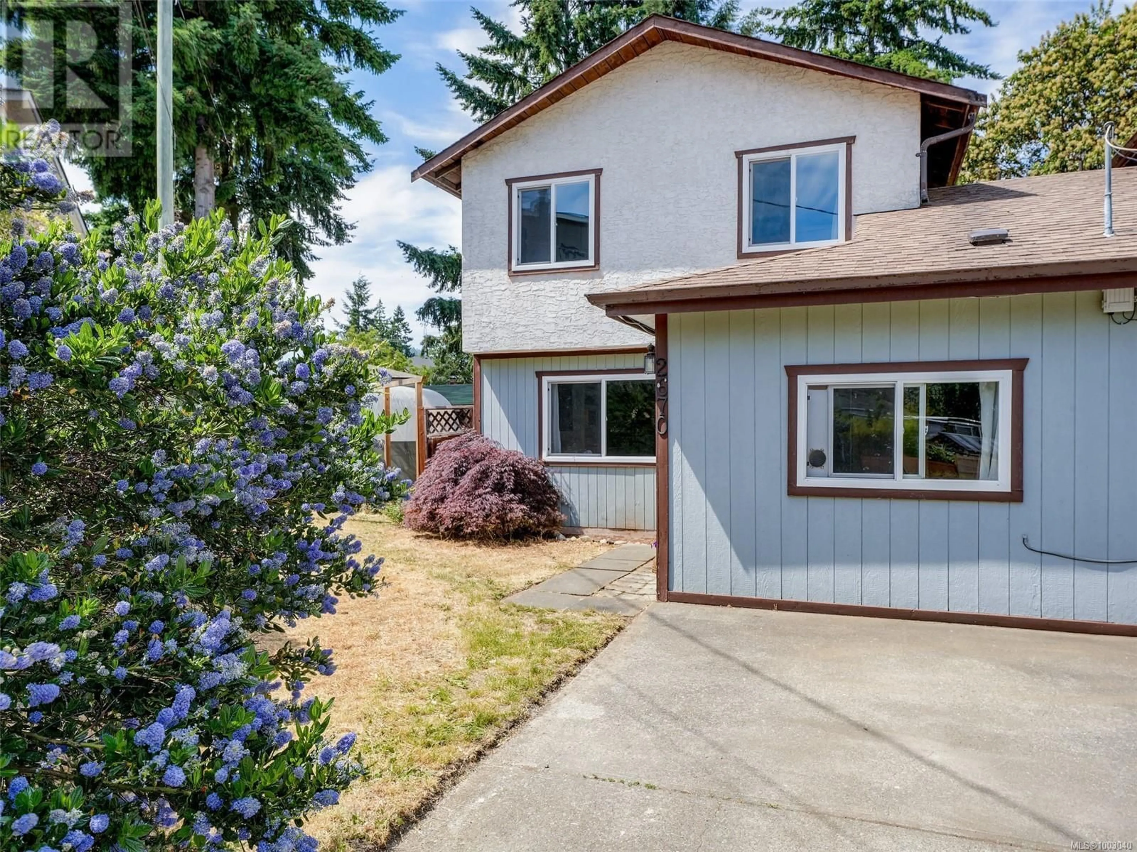 Home with vinyl exterior material, street for 2670 CLAUDE ROAD, Langford British Columbia V9B3T6
