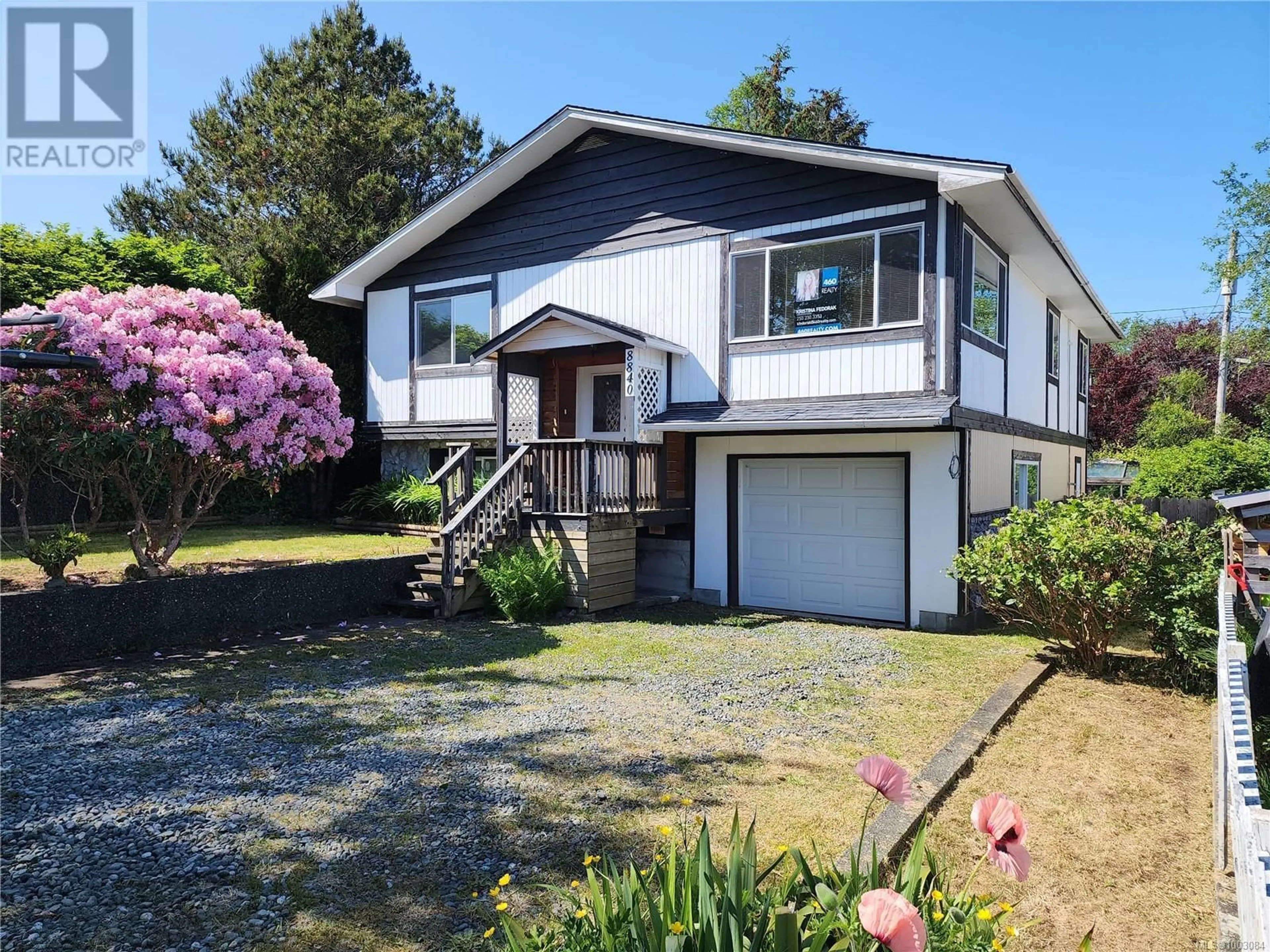 Home with vinyl exterior material, street for 8840 DOUGLAS STREET, Port Hardy British Columbia V0N2P0