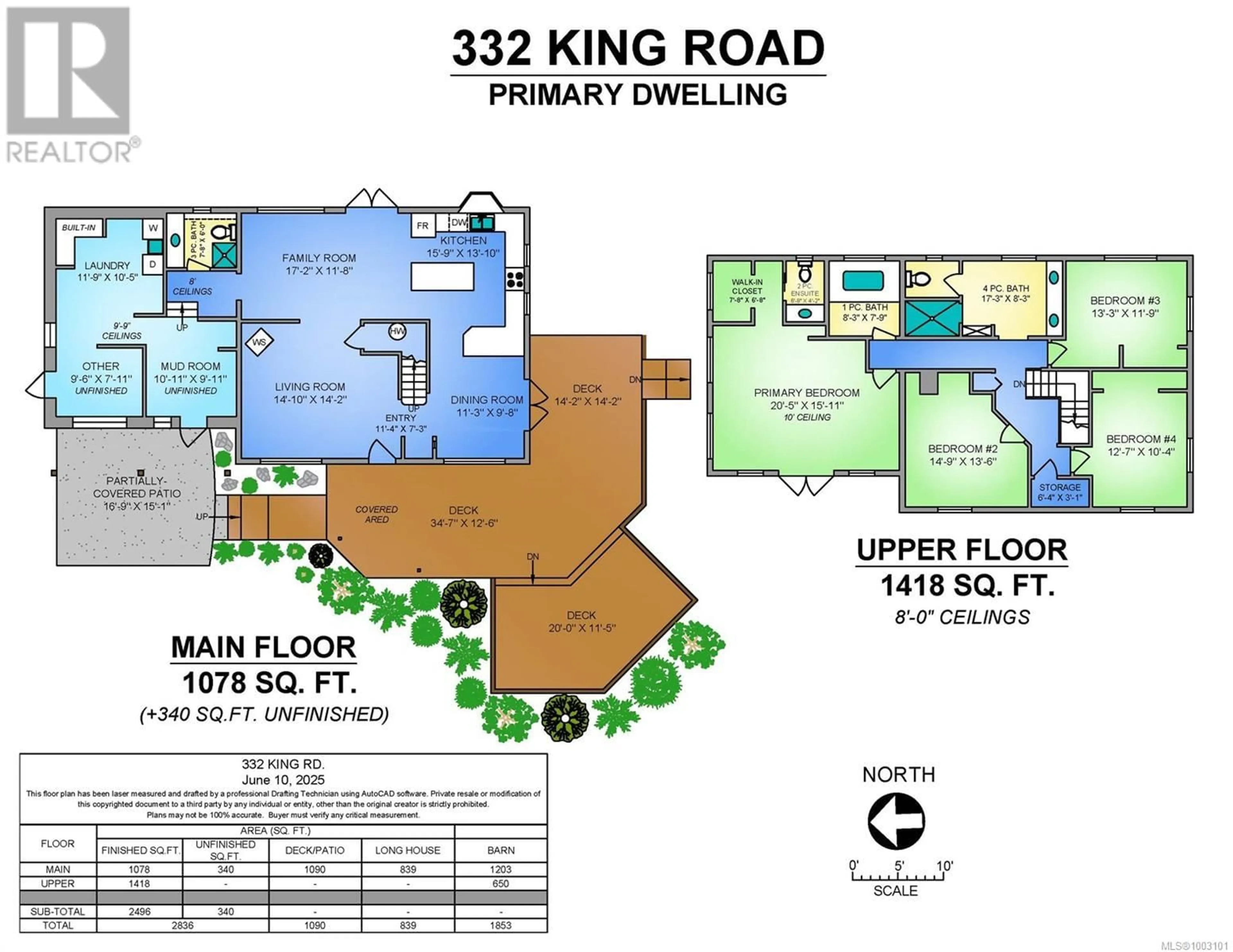 Floor plan for 332 KING ROAD, Comox British Columbia V9M3L8