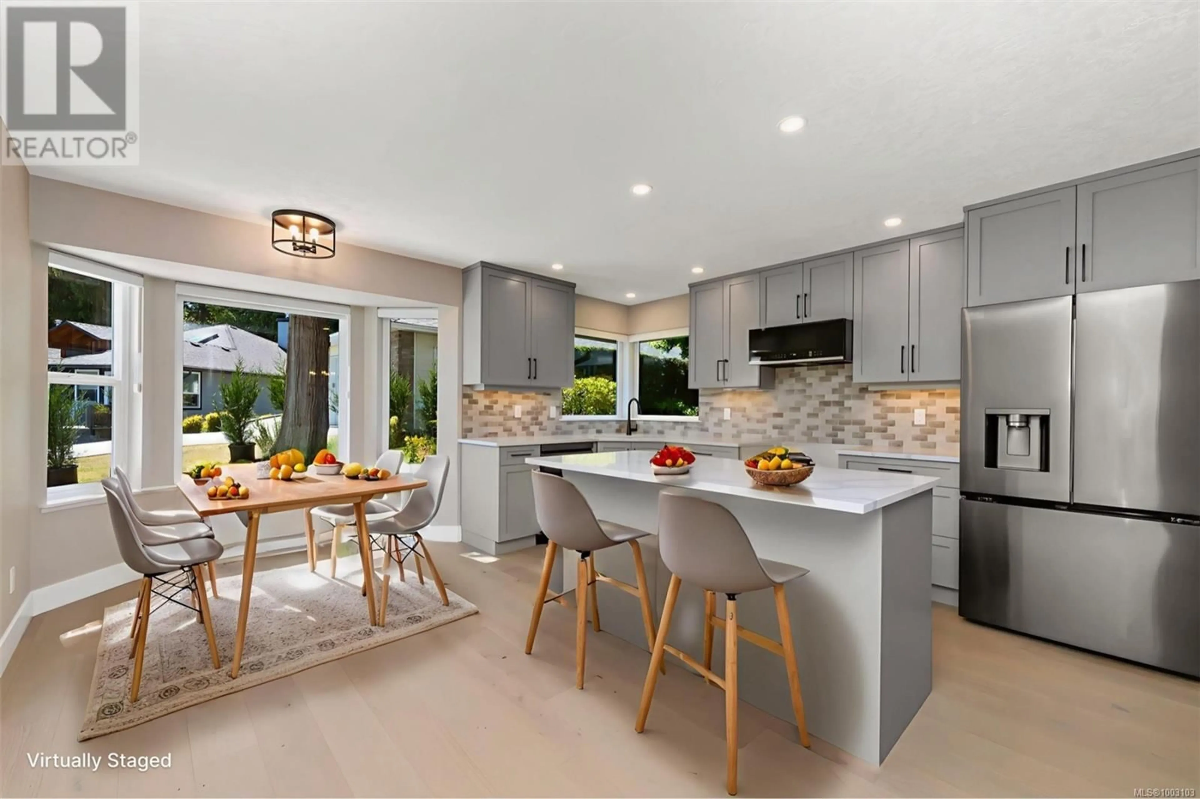 Open concept kitchen, ceramic/tile floor for 3597 ARBUTUS DRIVE NORTH, Cobble Hill British Columbia V0R1L1
