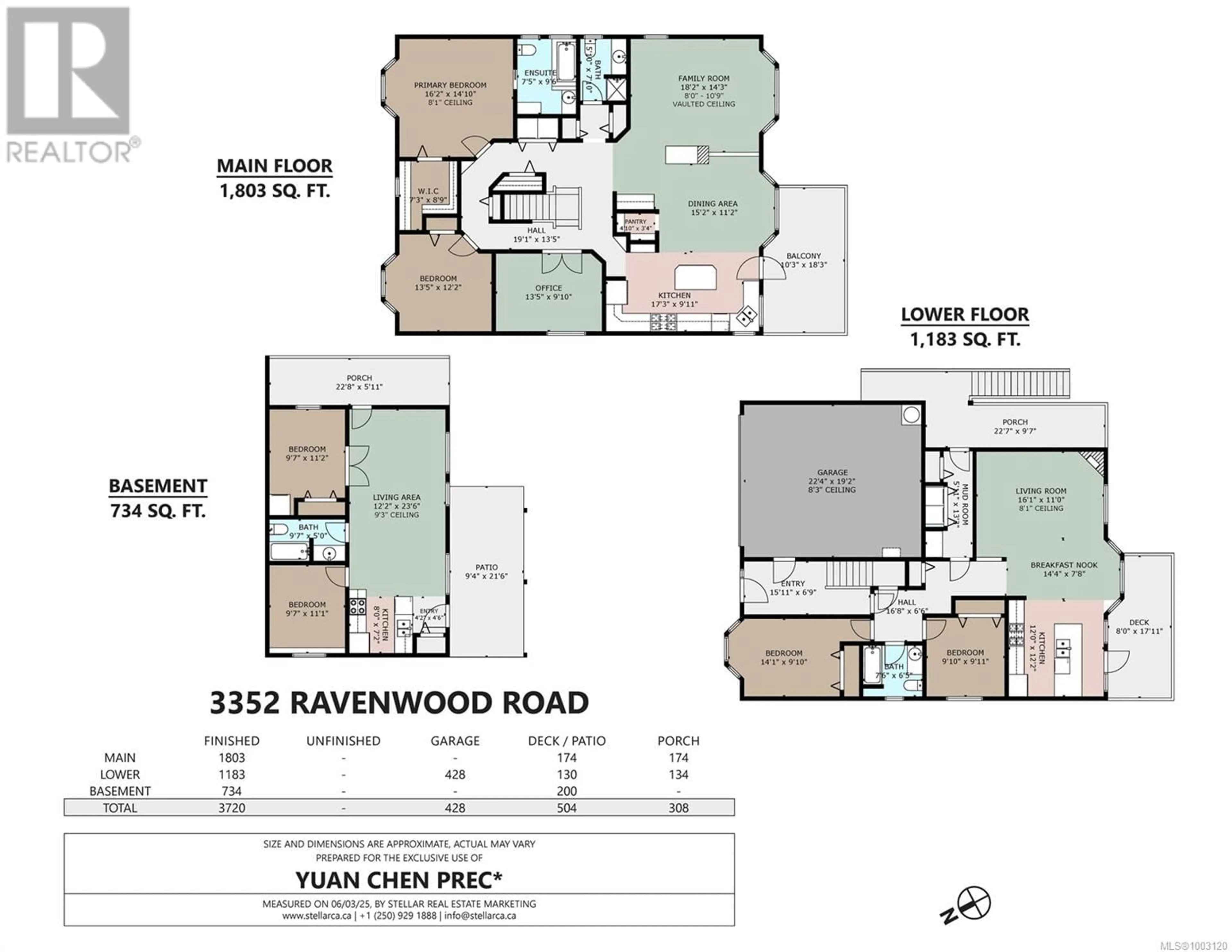 Floor plan for 3352 RAVENWOOD ROAD, Colwood British Columbia V9C2X4
